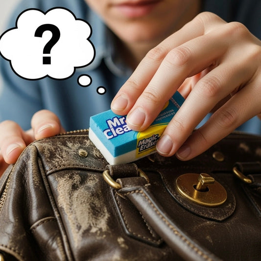 Can You Use a Magic Eraser on Leather? (Spoiler: Sometimes.)