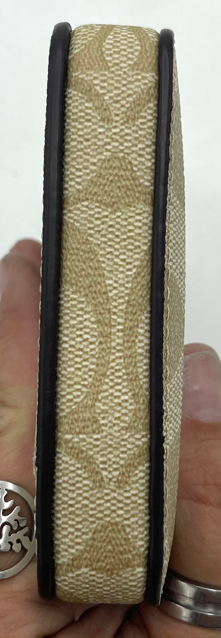 Coach Zip Card Case - Signature Print