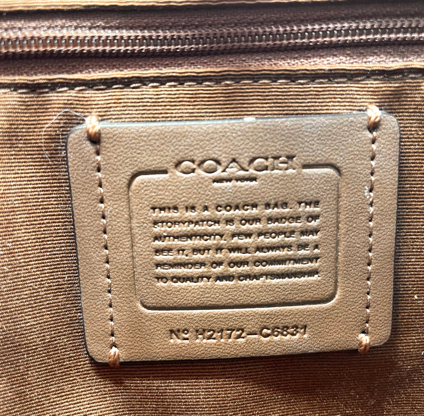Coach Kristy Shoulder Bag – Signature Block (H2172-C6831)