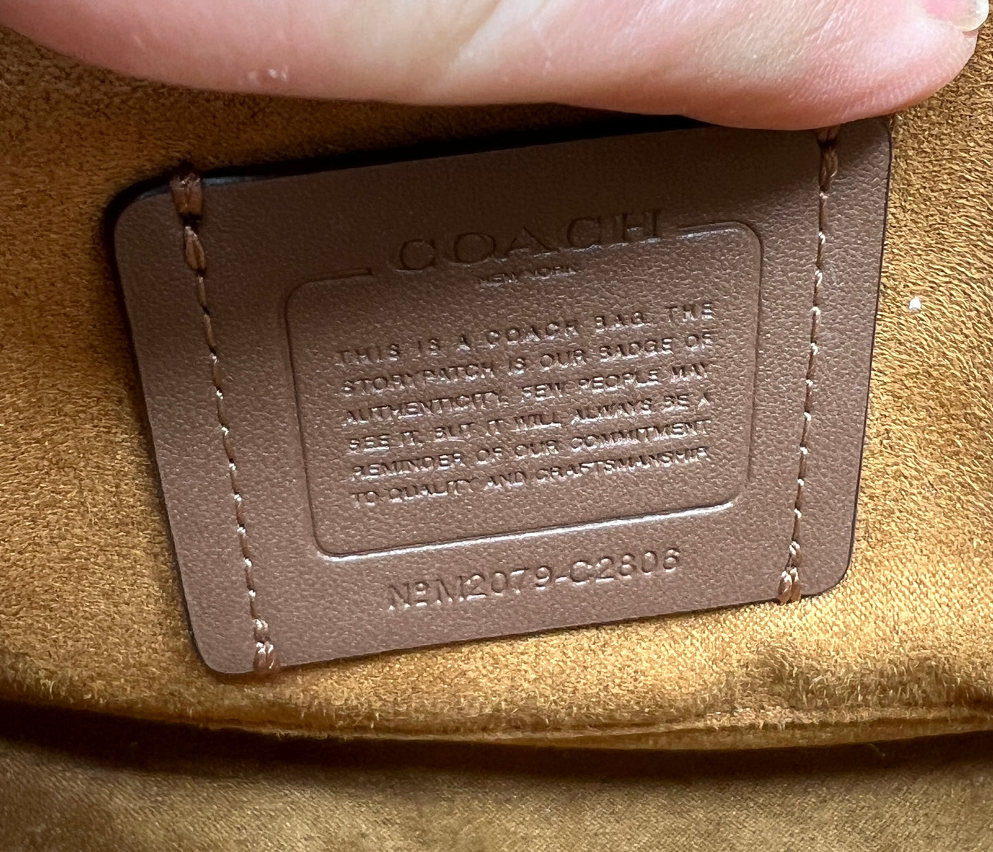 Coach Georgie Saddle Bag