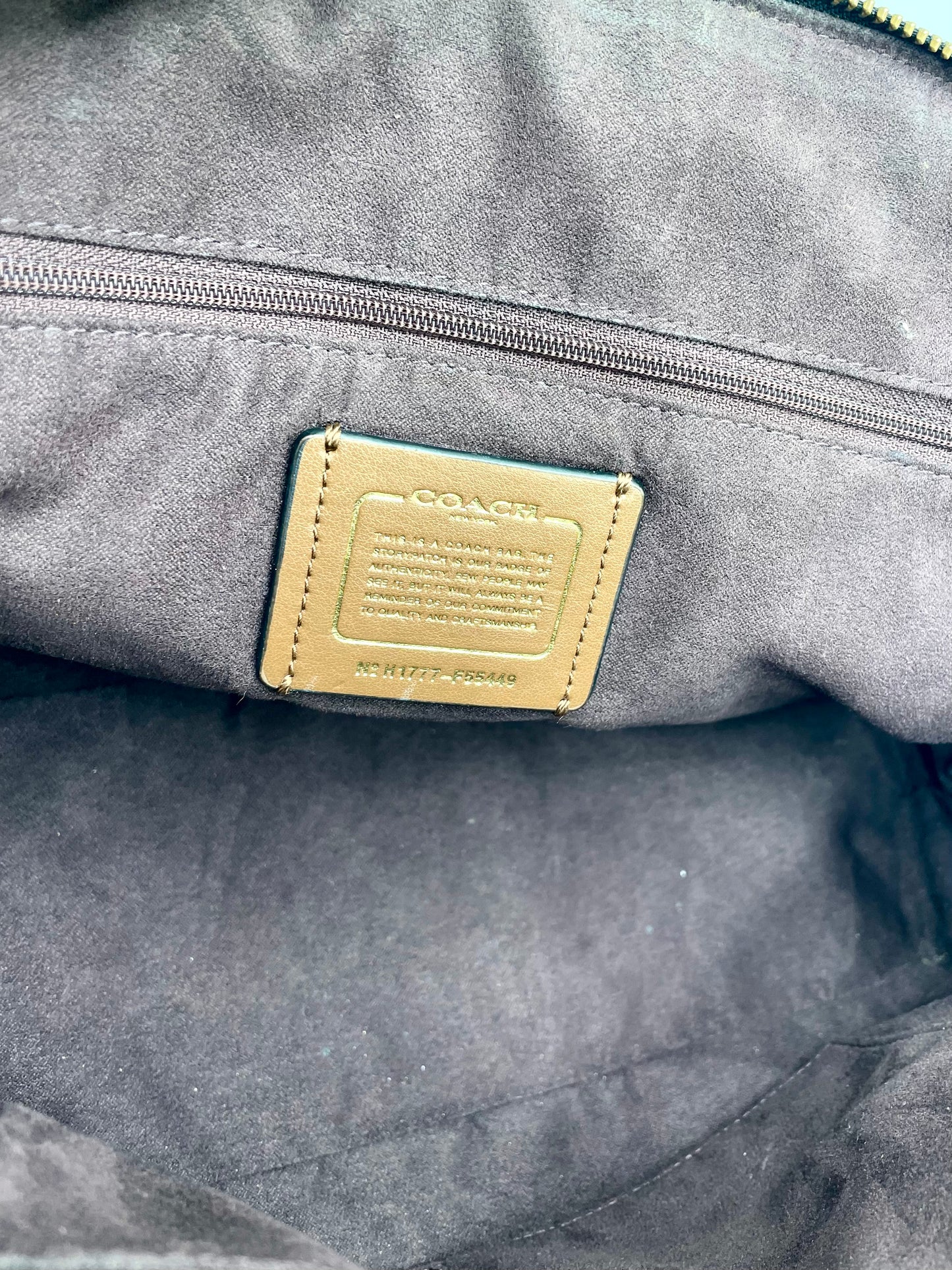 Coach Mini Sierra Satchel – Signature Leather (F27597)