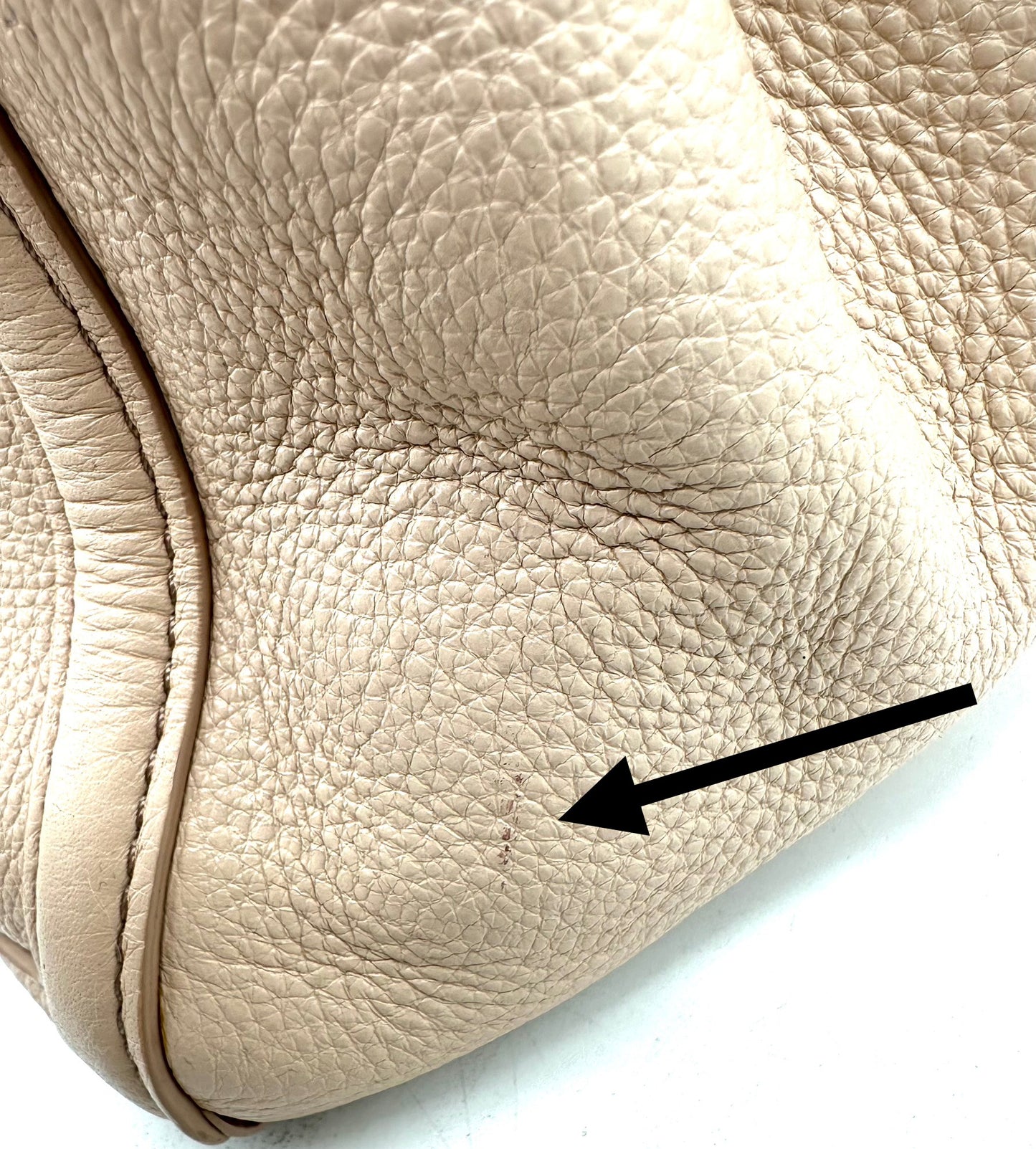 Tory Burch Mercer Dome Satchel – Light Oak