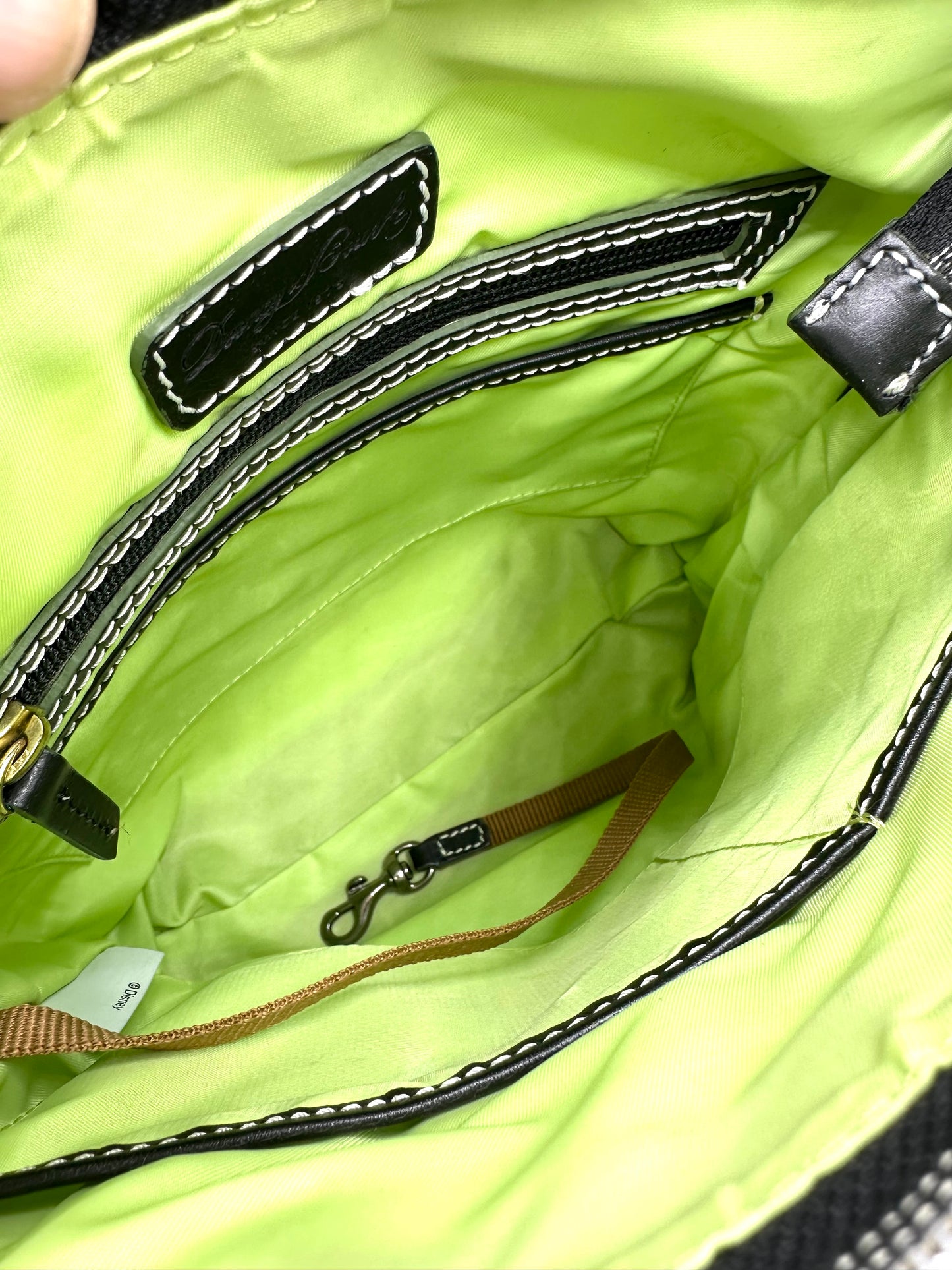 Dooney & Bourke Disney Haunted Mansion Portraits Nylon Crossbody