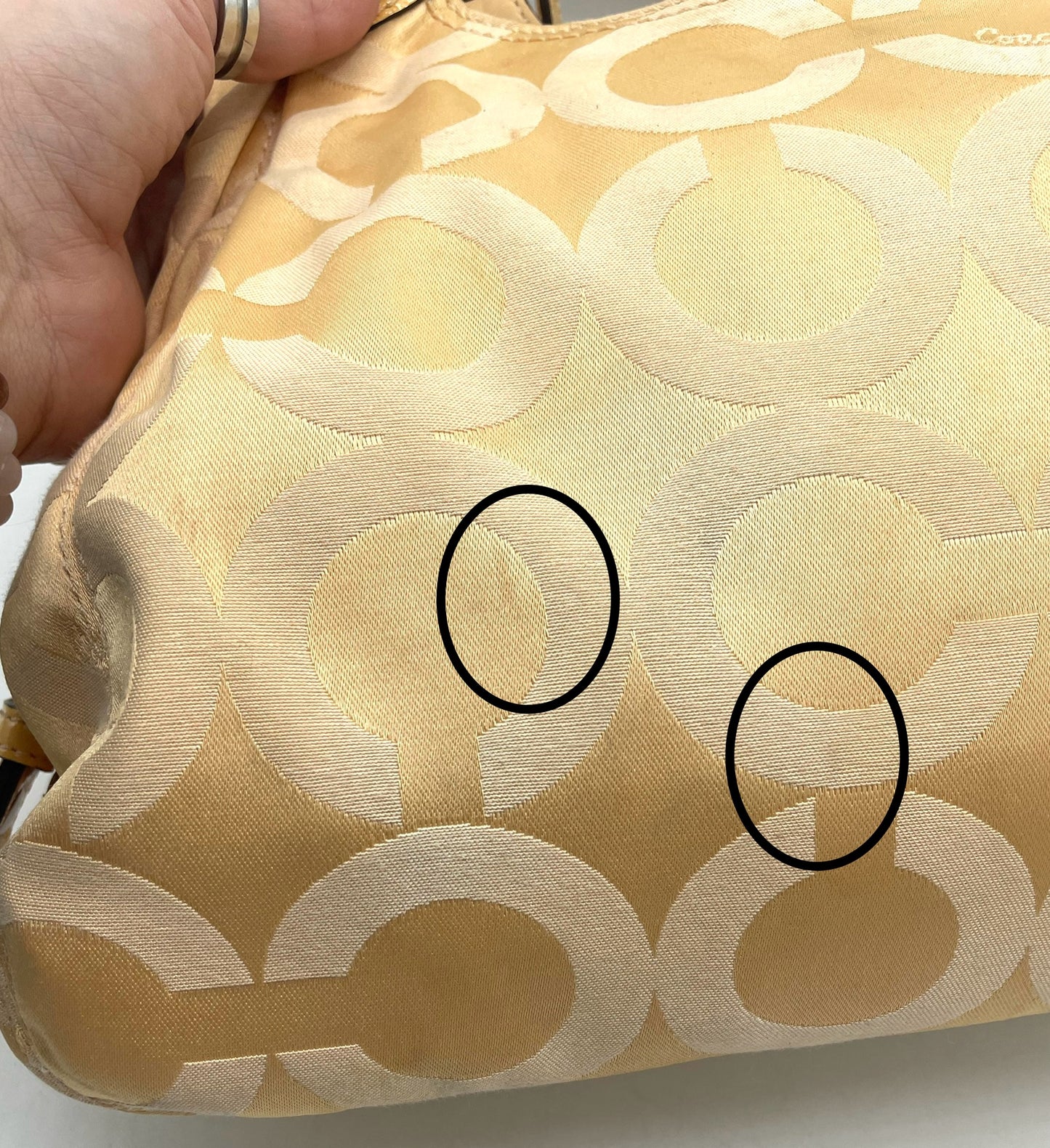 Coach Madison Op Art Maggie Satchel