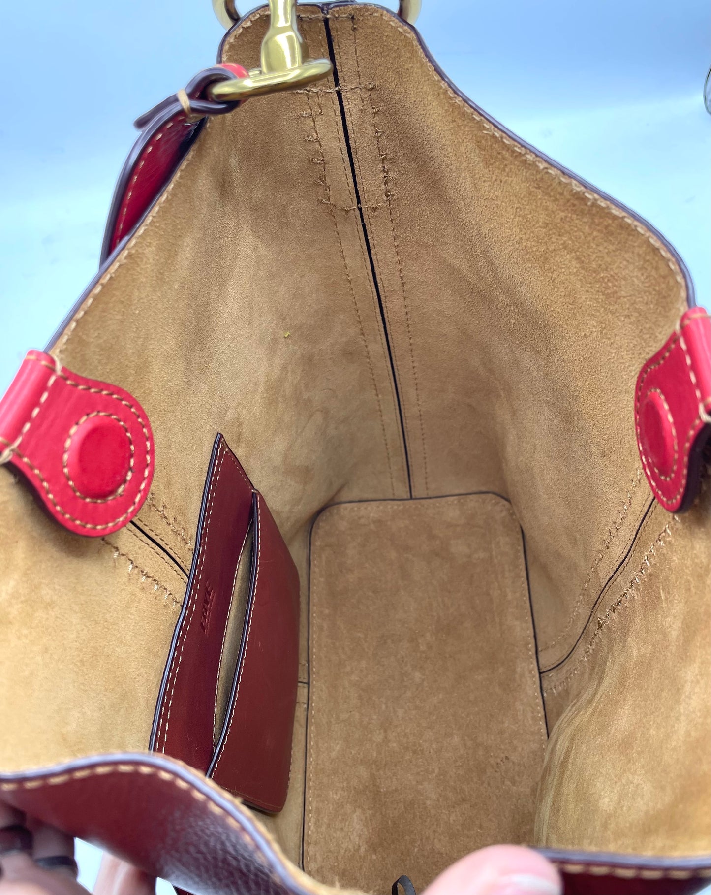Frye Ilana Color Block Bucket Hobo