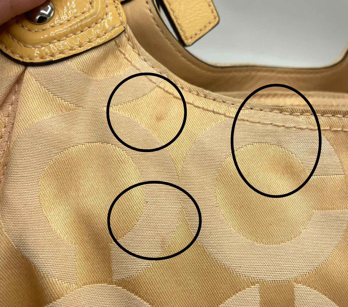 Coach Madison Op Art Maggie Satchel
