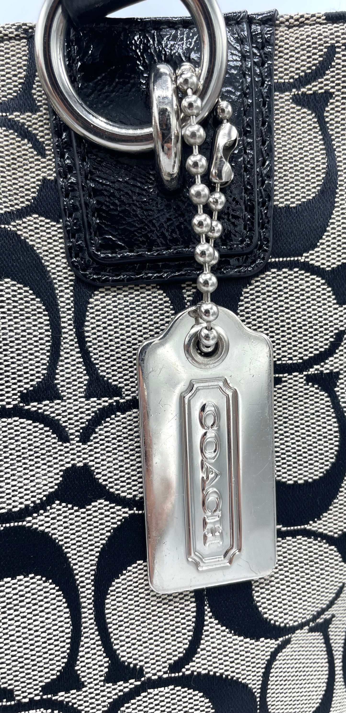 Coach Signature North South Gallery Tote