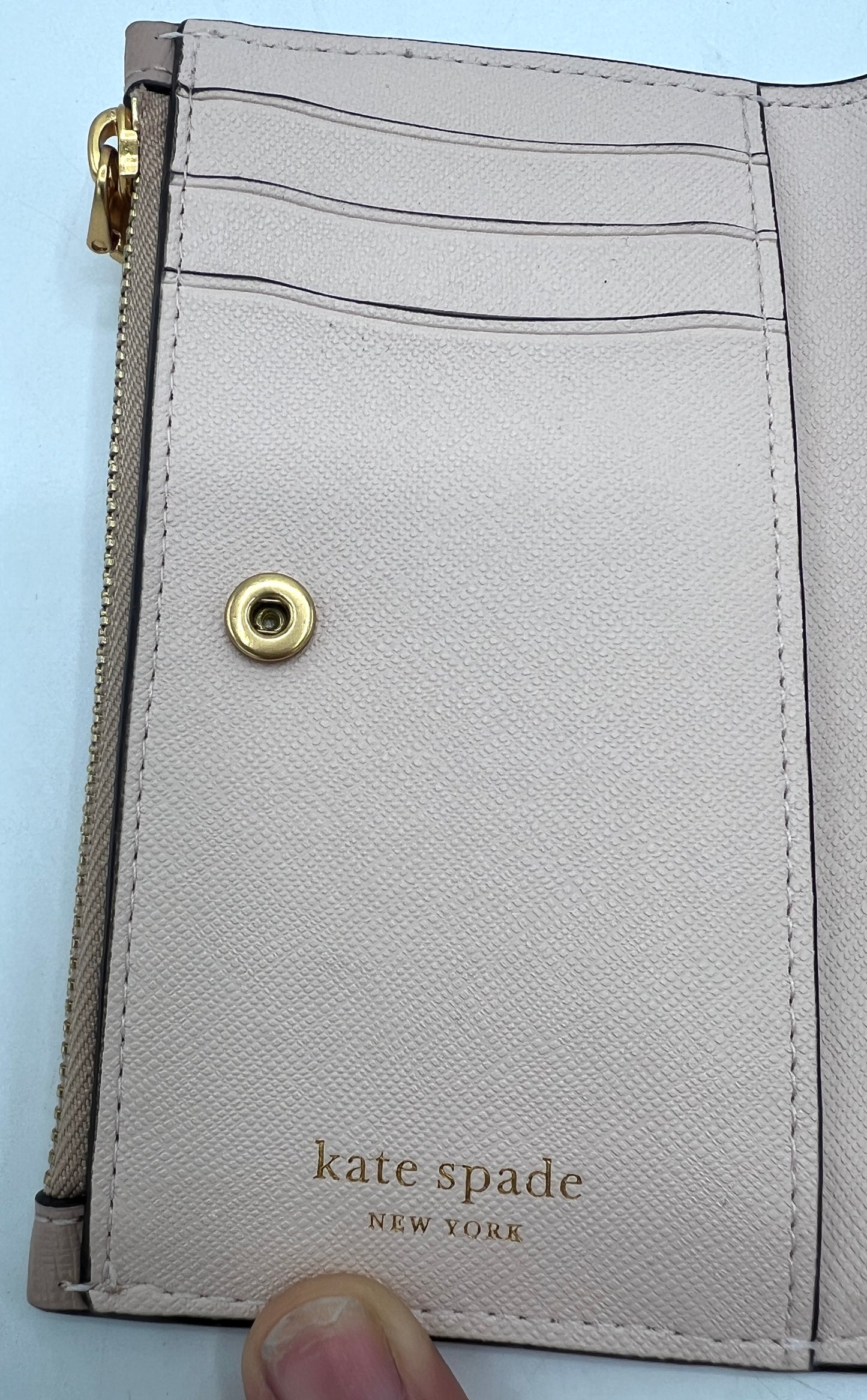 Kate Spade Morgan Colorblocked Small Slim Bifold Wallet