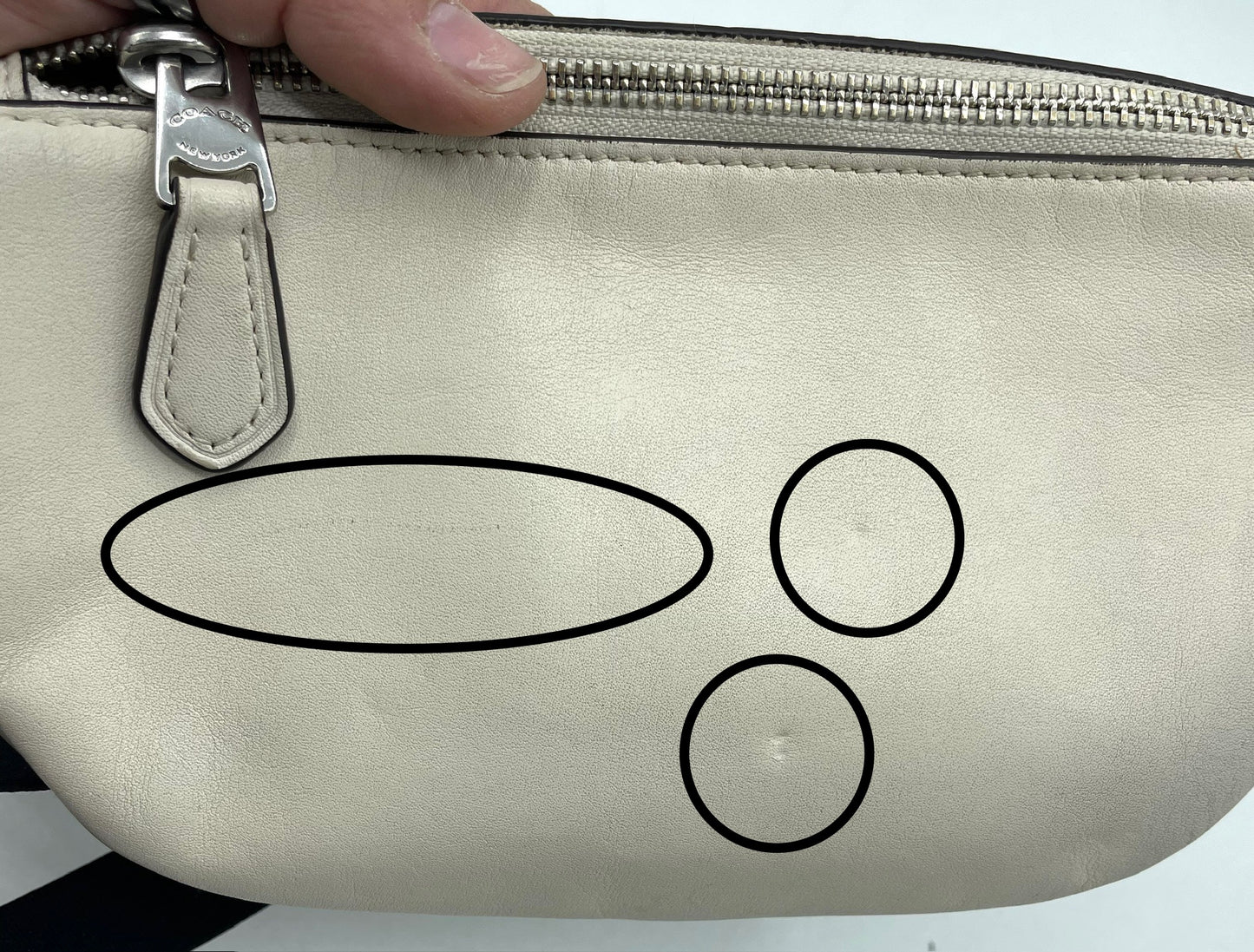 Coach Warren Mini Belt Bag in Houndstooth