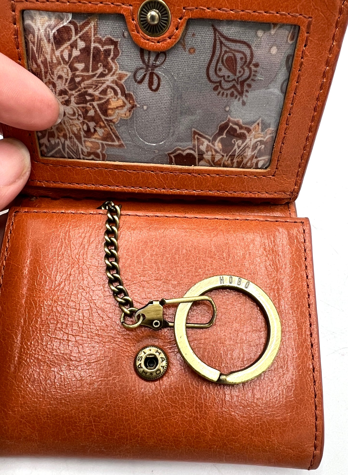 HOBO Embossed Card Wallet