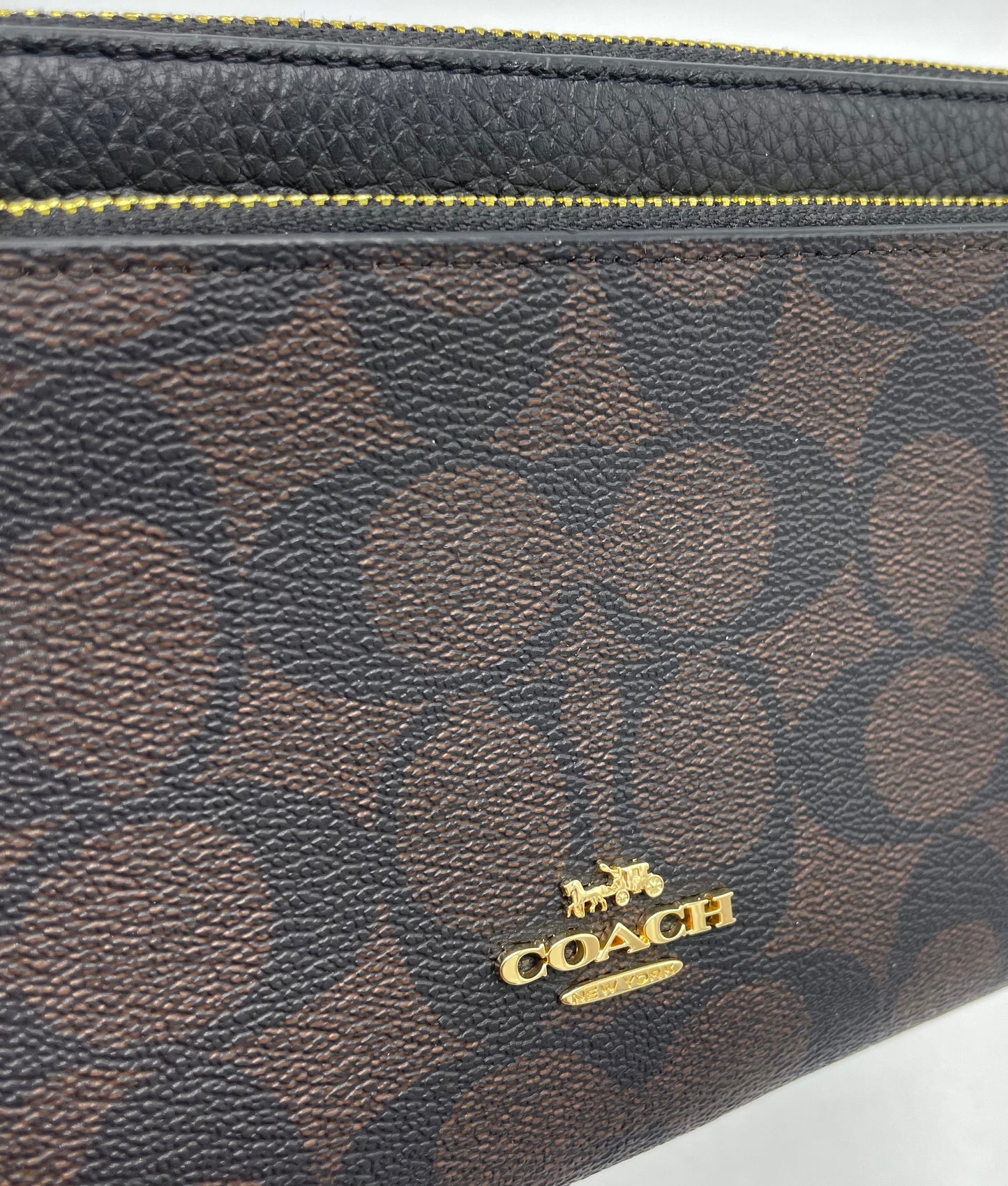 Coach Double Zip Wallet - Signature