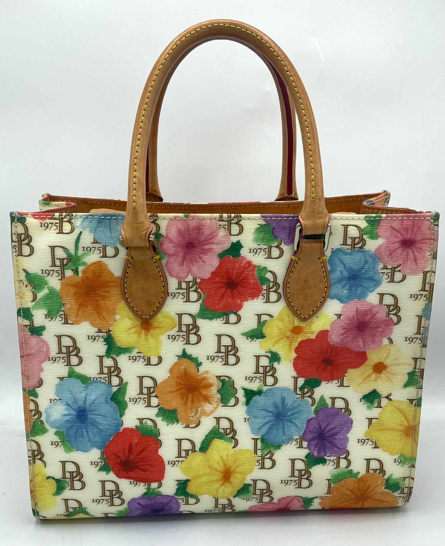 Dooney & Bourke Hibiscus Floral Janine Satchel