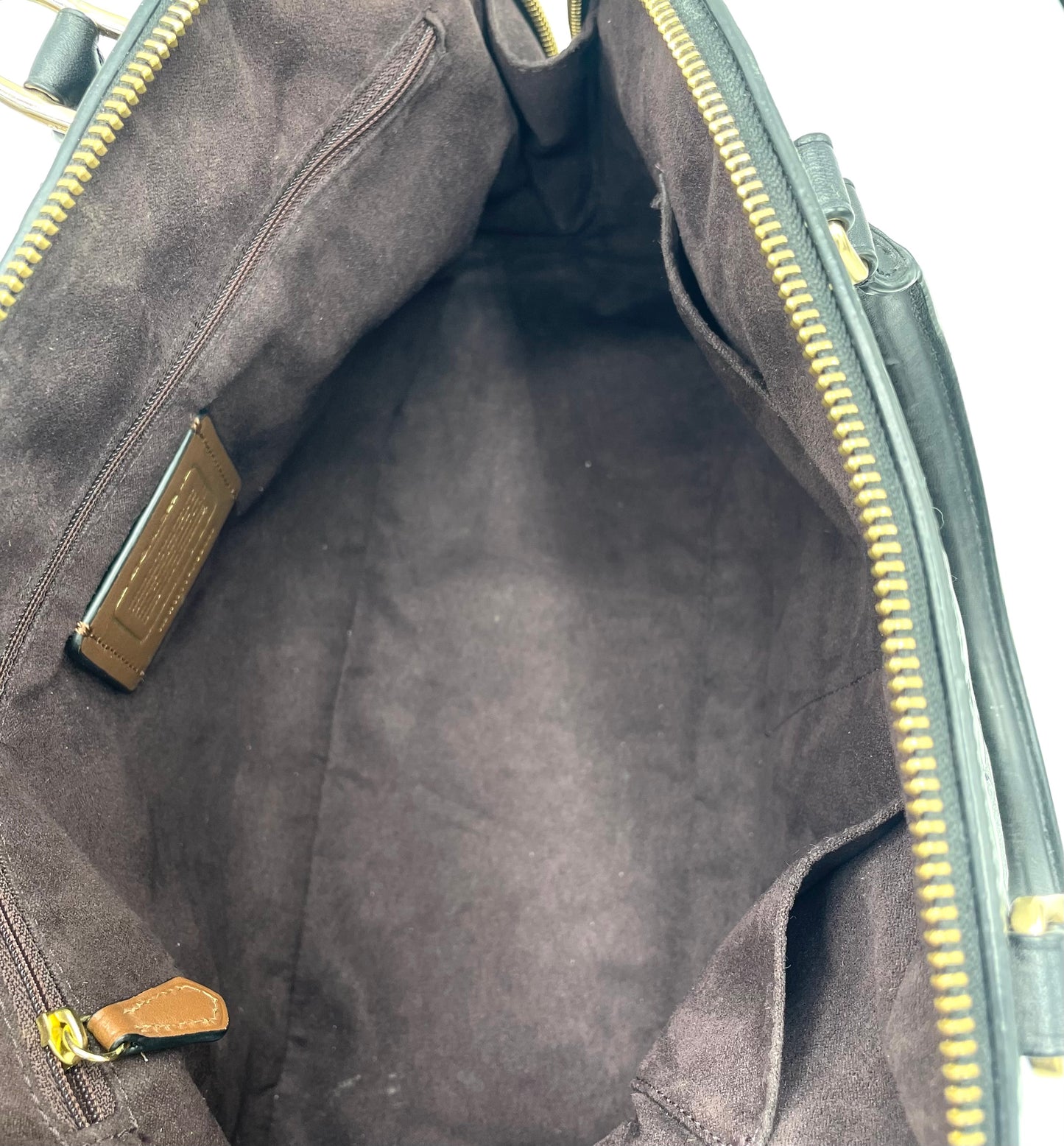 Coach Mini Sierra Satchel – Signature Leather (F27597)