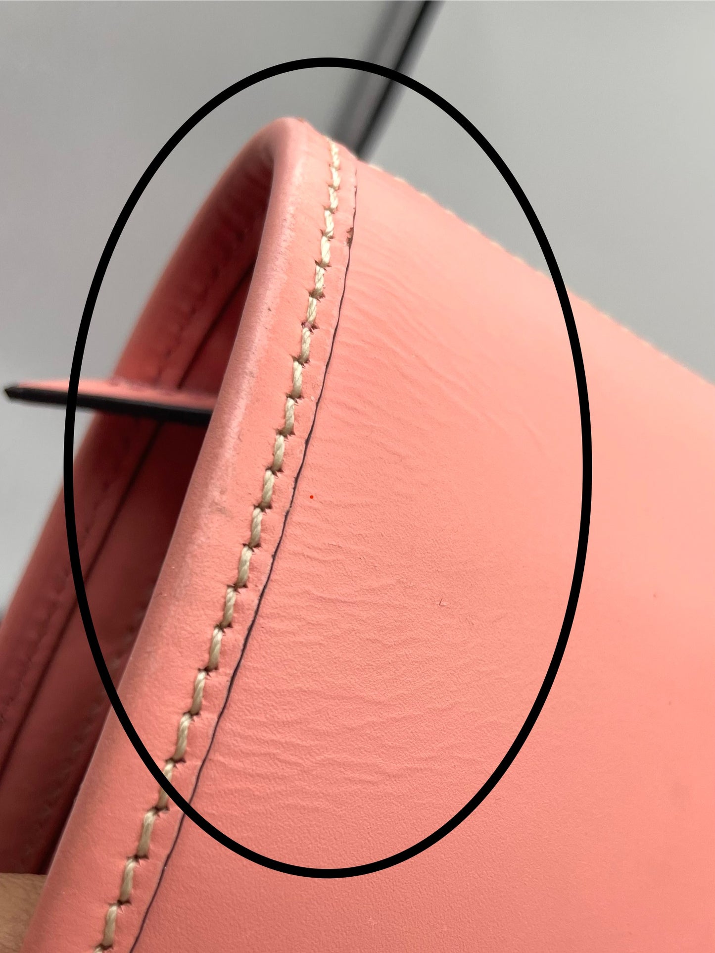 Dooney & Bourke Beacon Zip Top Tote – Light Pink/Peach Vachetta Leather *Clearance/Rehab Bag*