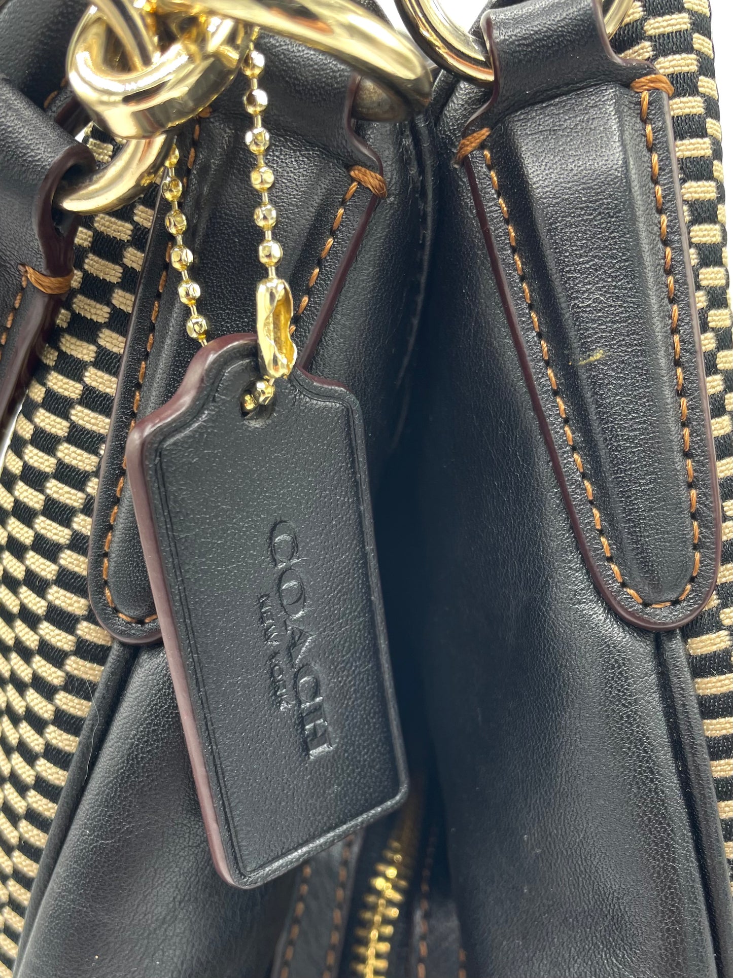 Coach Phoebe Exploded Reps Jacquard Print Shoulder Bag