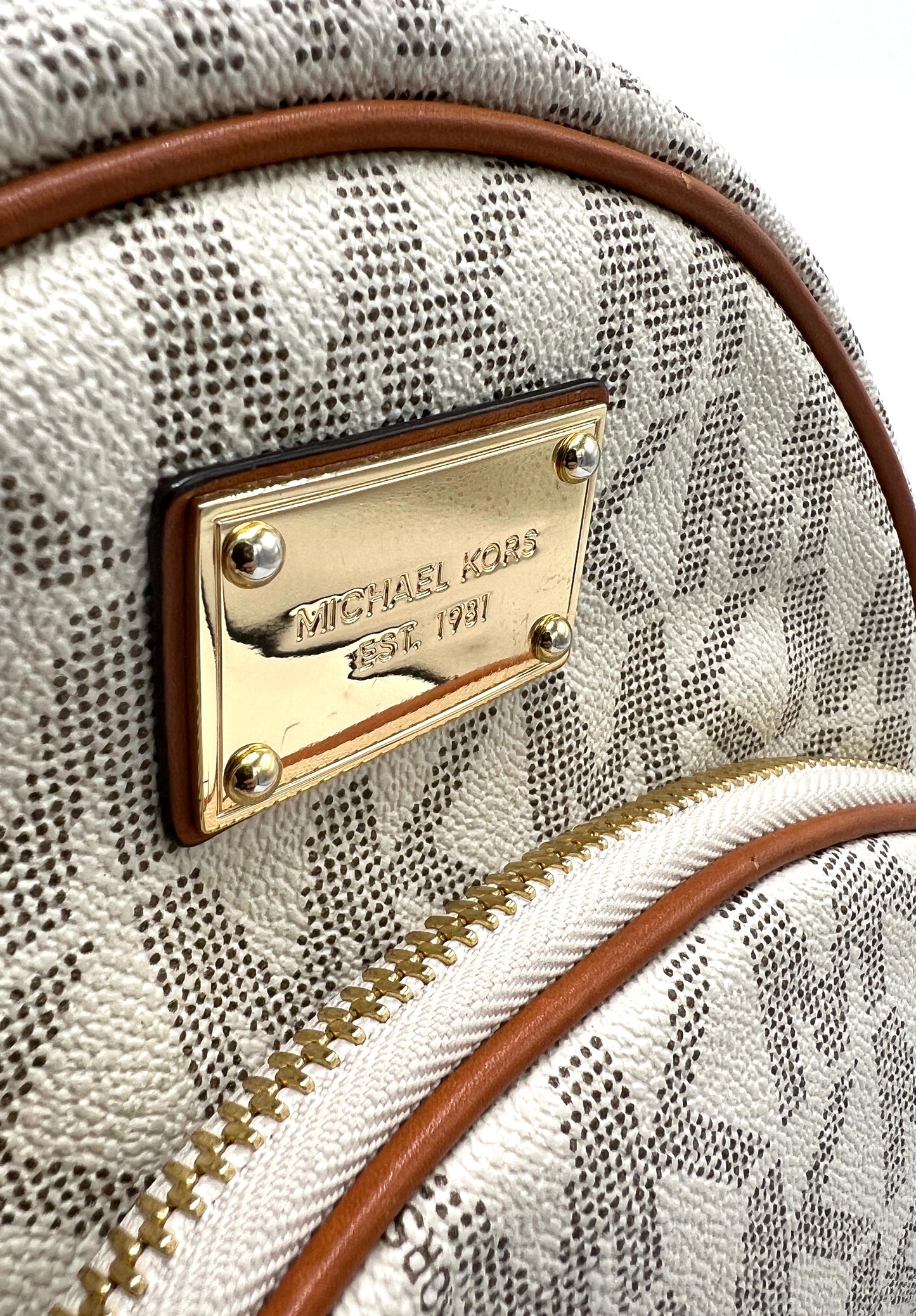 Michael Kors Monogram Jet Set Backpack