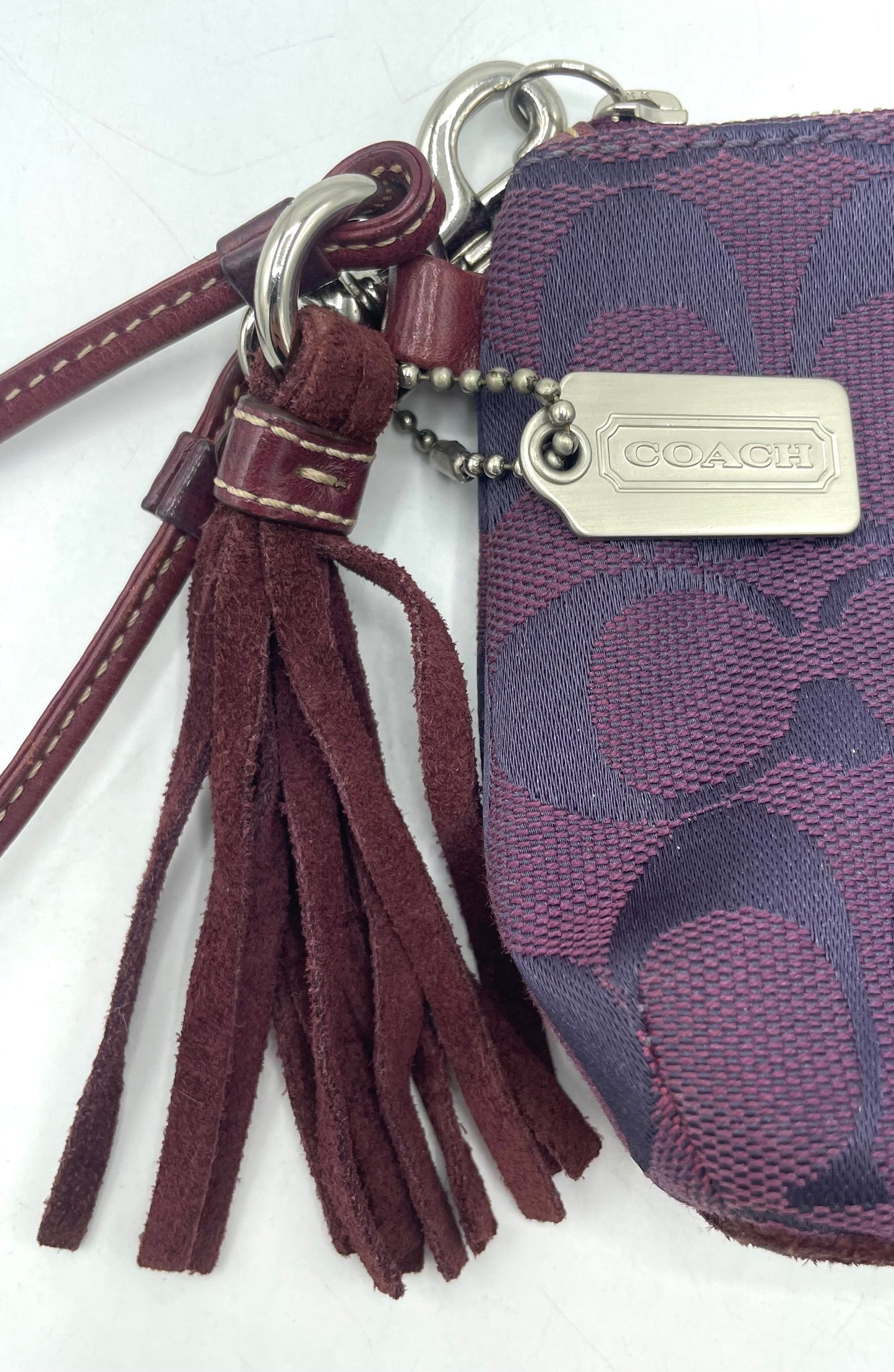 Coach Vintage Signature C Capacity Wristlet