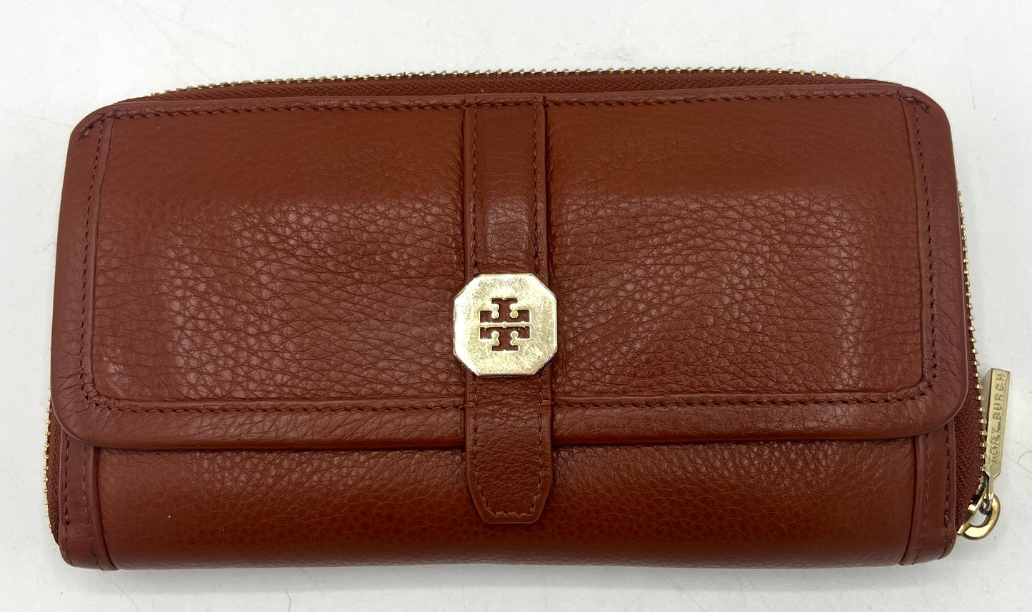 Tory Burch Clay Zip Continental Wallet