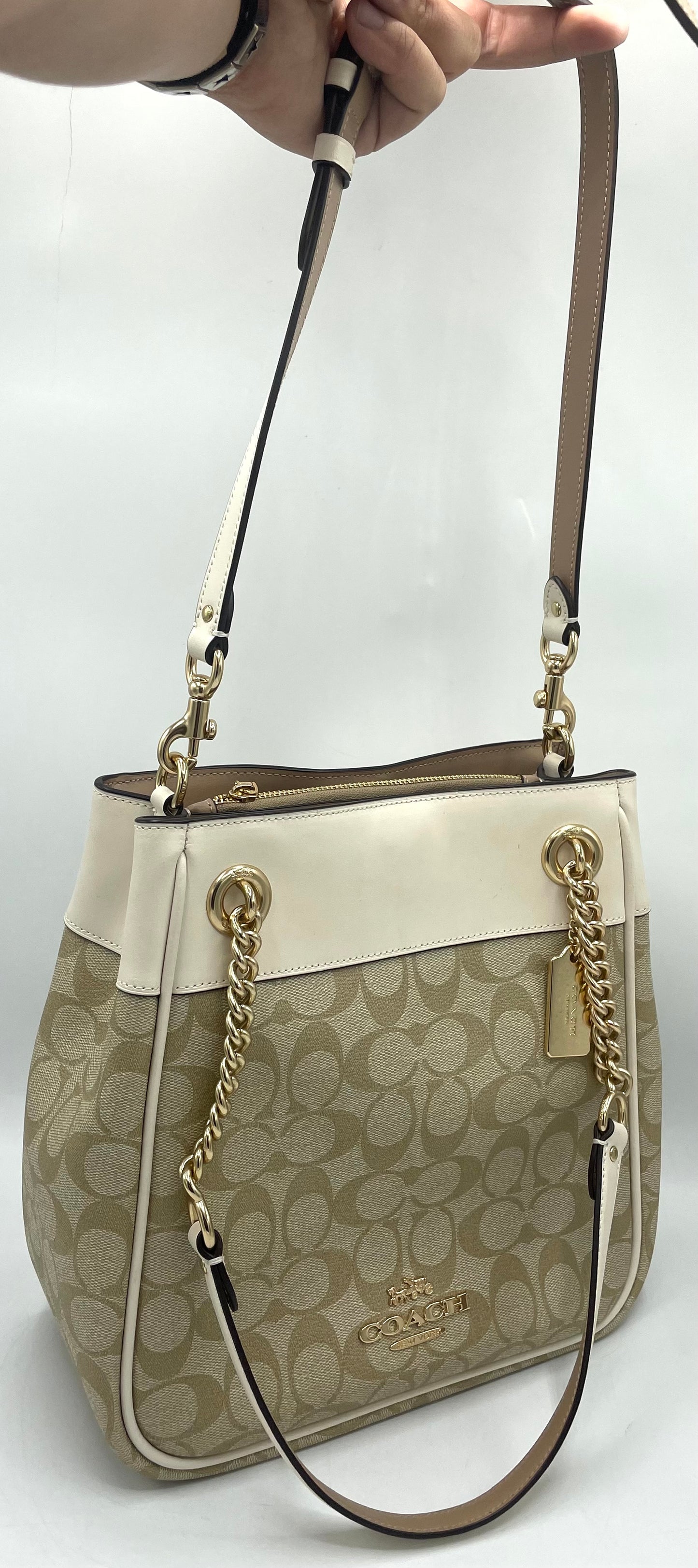 Coach Cammie Chain Bucket Bag 2 Piece Set