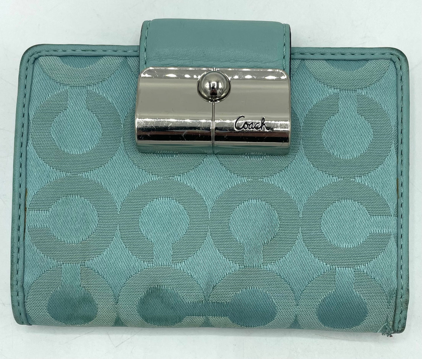 Coach Signature C Bifold Wallet