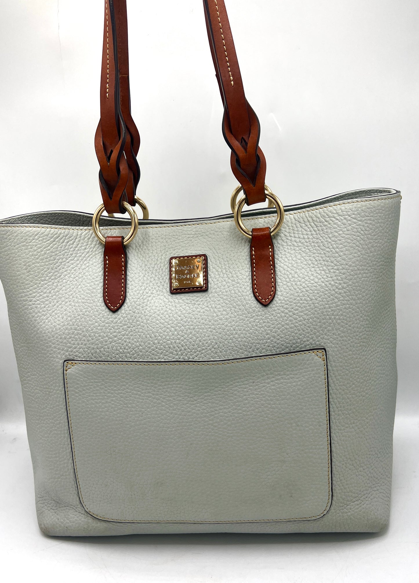 Dooney & Bourke Pebble Grain Tammy Tote – Glacier Blue *Clearance Rack*