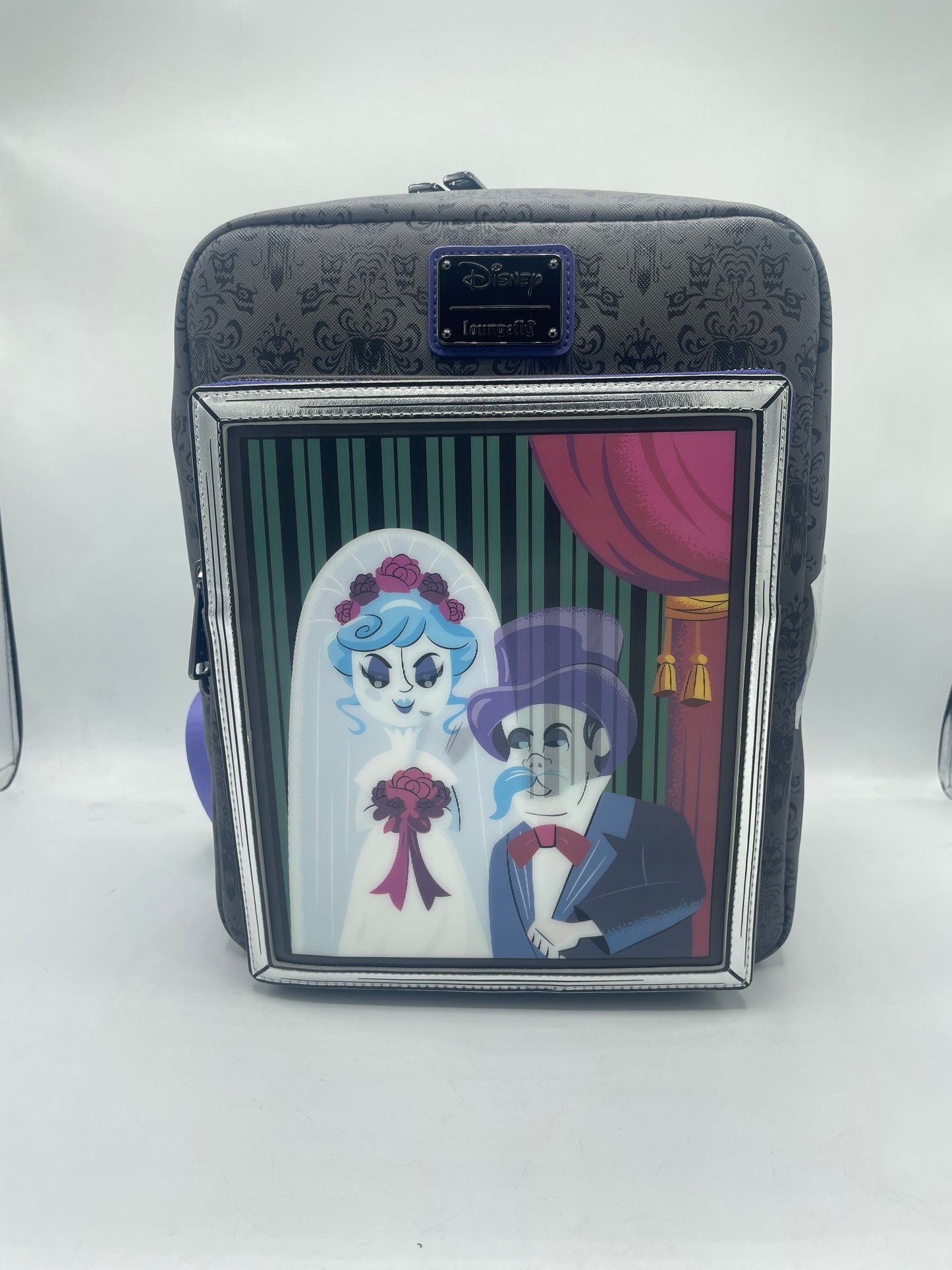 Loungefly Disney Haunted Mansion The Black Widow Bride Portrait Backpack