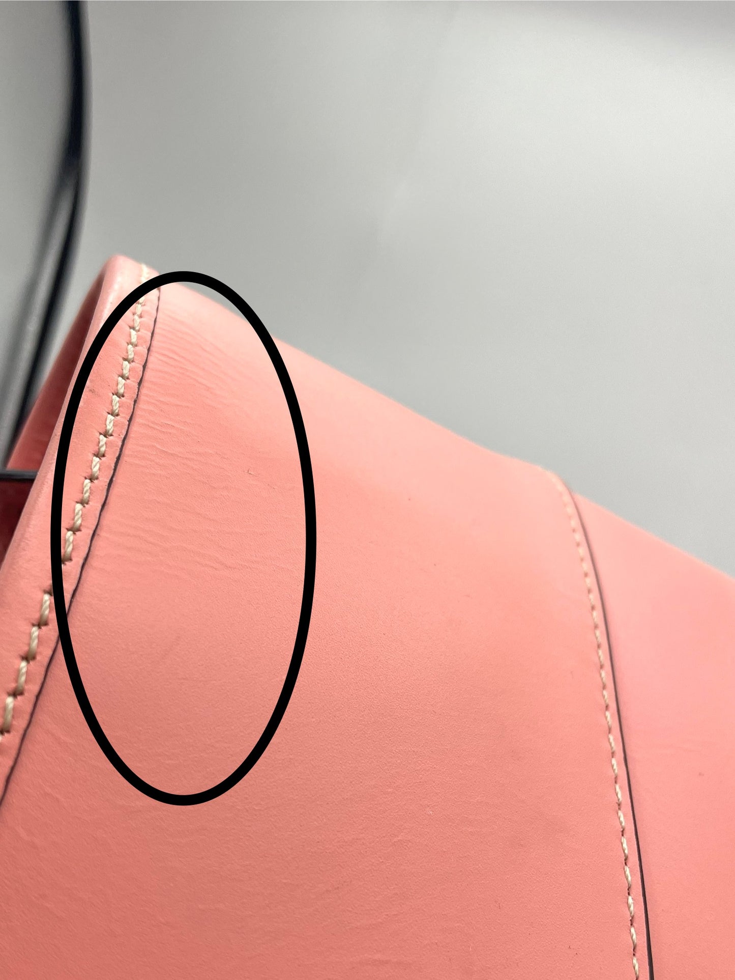 Dooney & Bourke Beacon Zip Top Tote – Light Pink/Peach Vachetta Leather *Clearance/Rehab Bag*