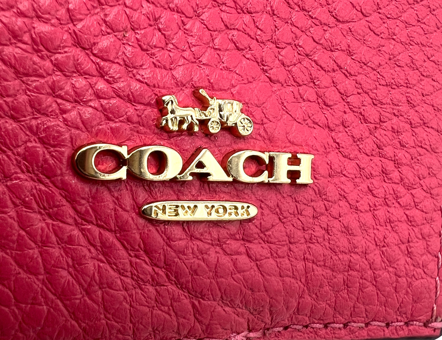 Coach Zip Card Case