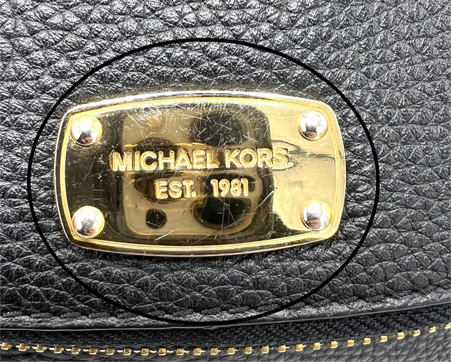Michael Kors Bedford Leather Flap Crossbody