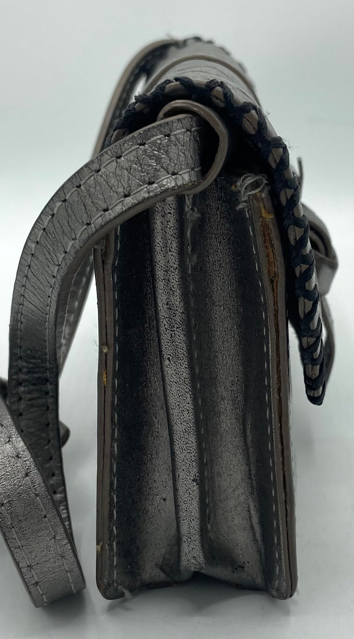 Patricia Nash Torri Burnished Tooled Leather Crossbody