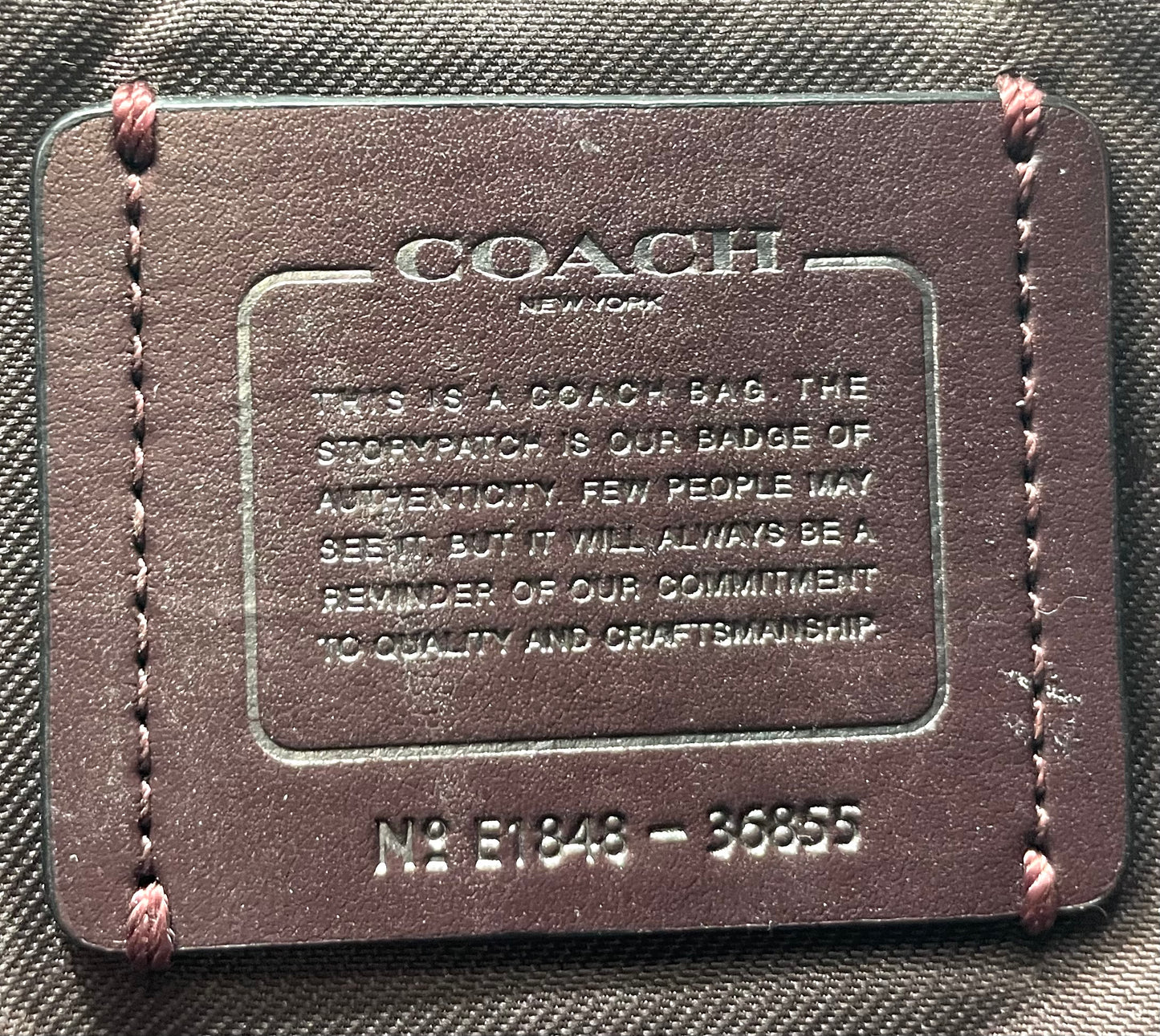 Coach Edie Turnlock Shoulder Bag