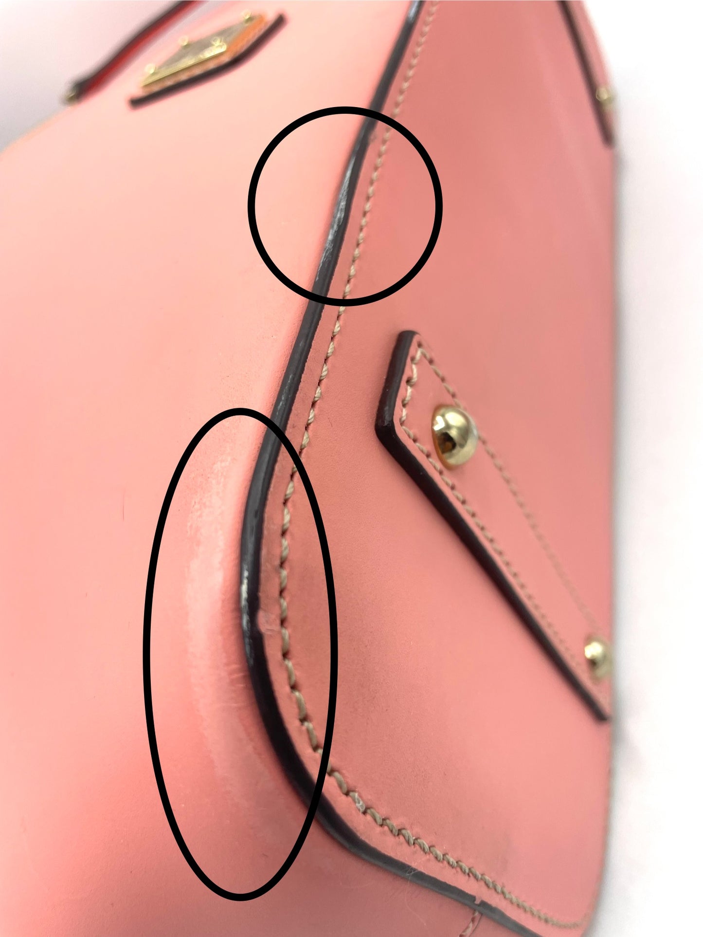 Dooney & Bourke Beacon Zip Top Tote – Light Pink/Peach Vachetta Leather *Clearance/Rehab Bag*