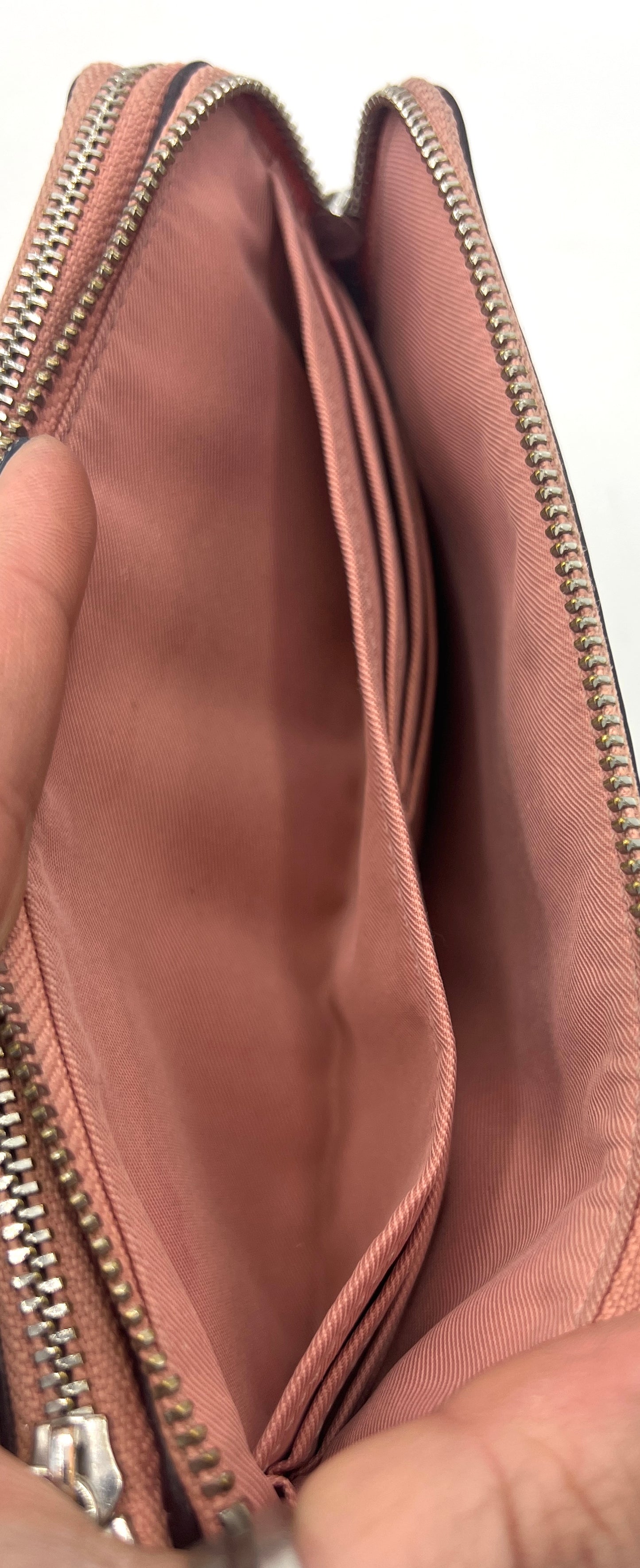 Coach Double Zip Wristlet