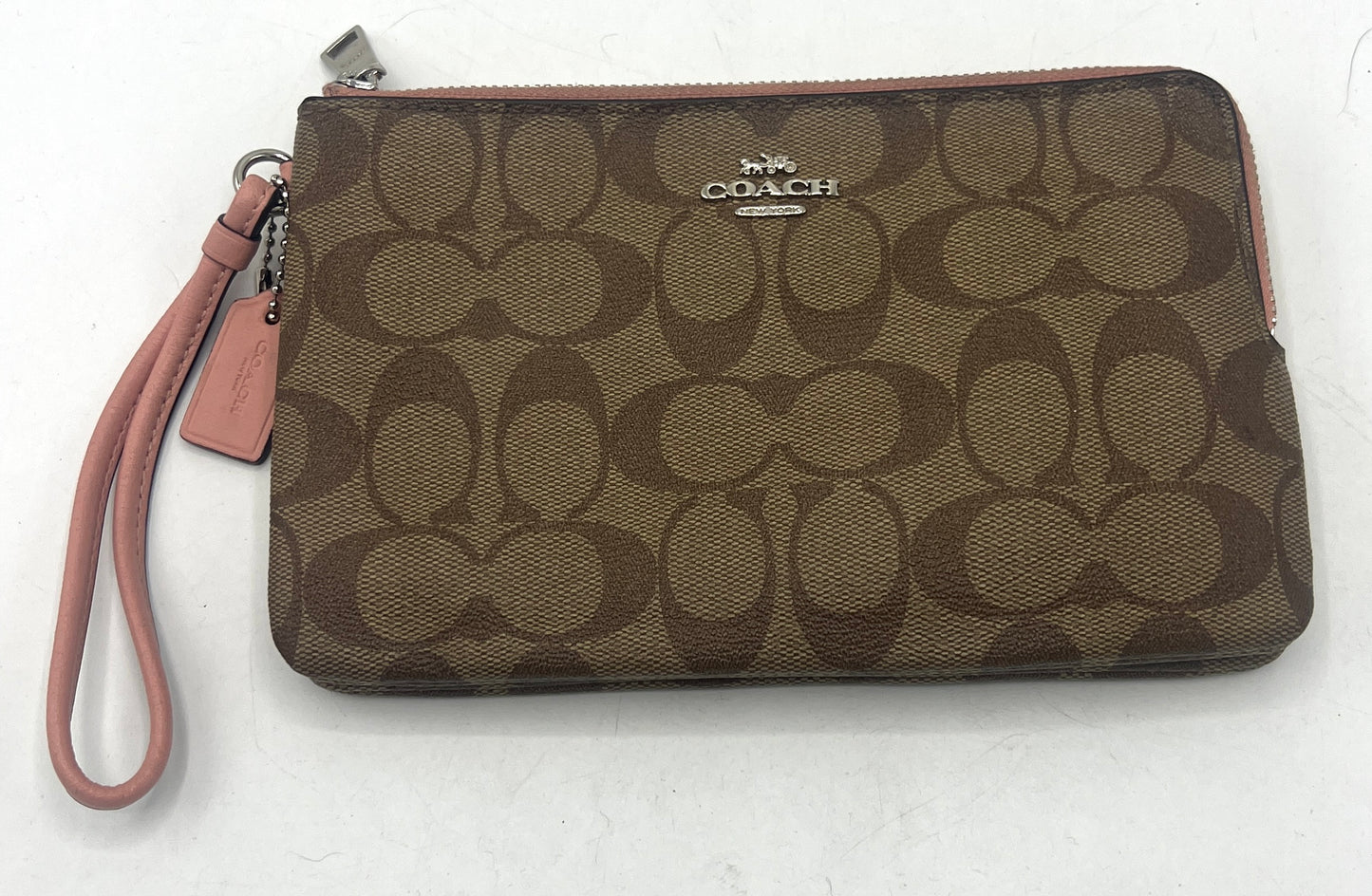 Coach Double Zip Wristlet