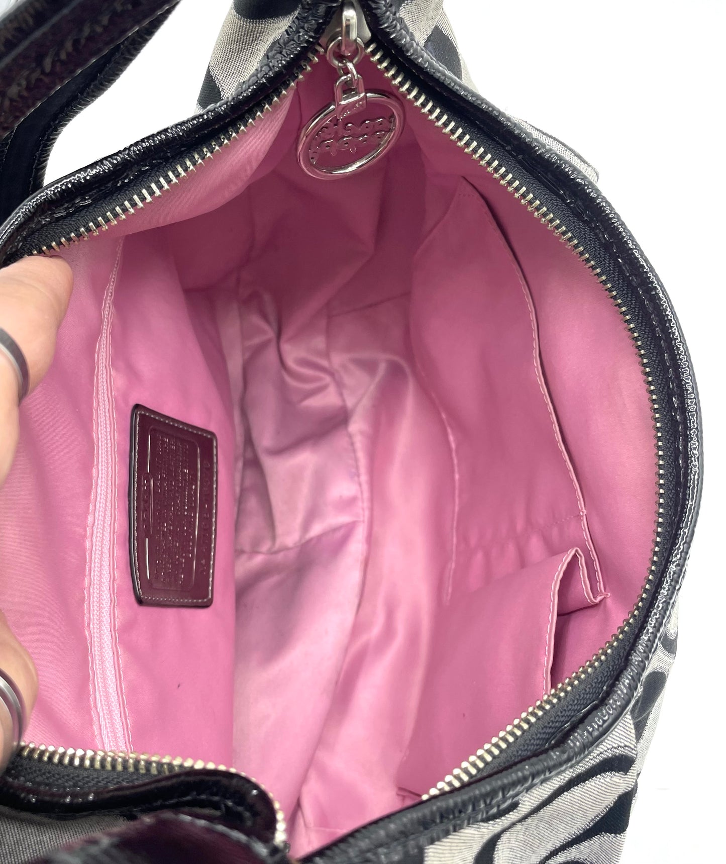 Coach Signature Poppy Shoulder Bag