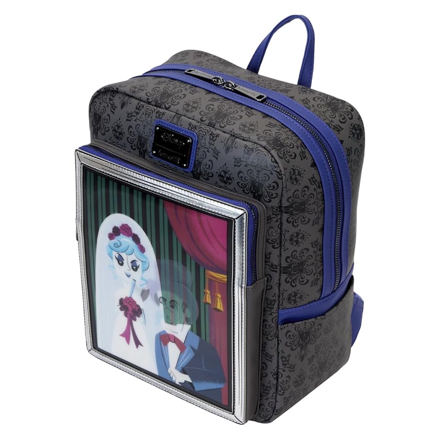 Loungefly Disney Haunted Mansion The Black Widow Bride Portrait Backpack
