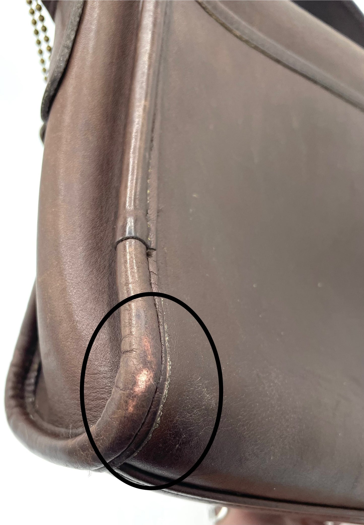 Vintage Coach Court Top Handle Crossbody