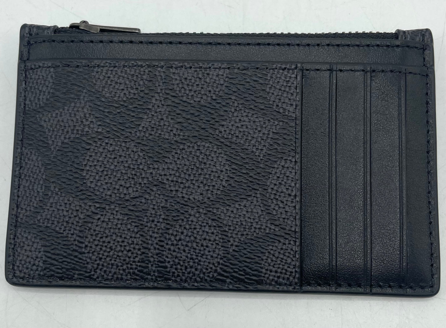 Coach Zip Card Case -Signature Coach