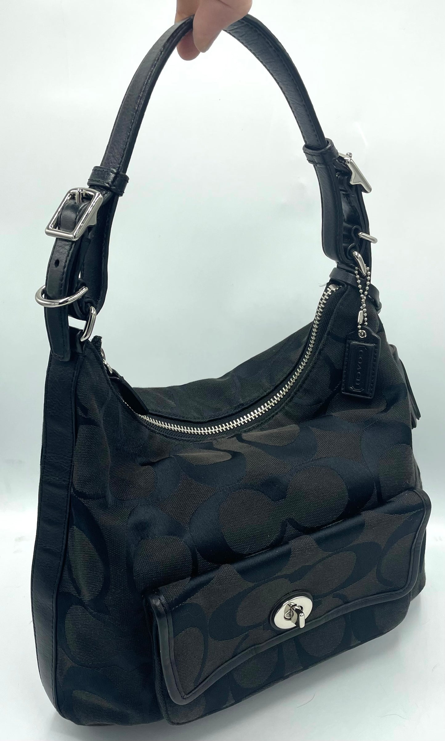 Coach Legacy Op Art Satchel