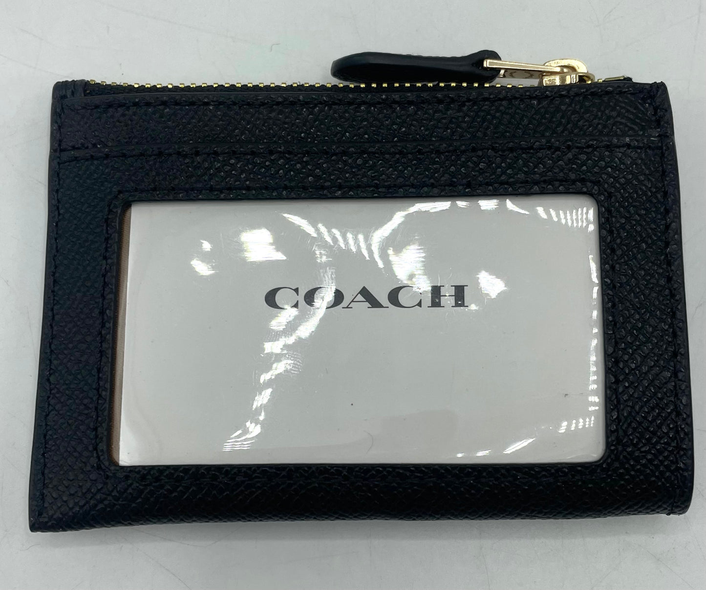 Coach Mini Skinny ID Case - Black