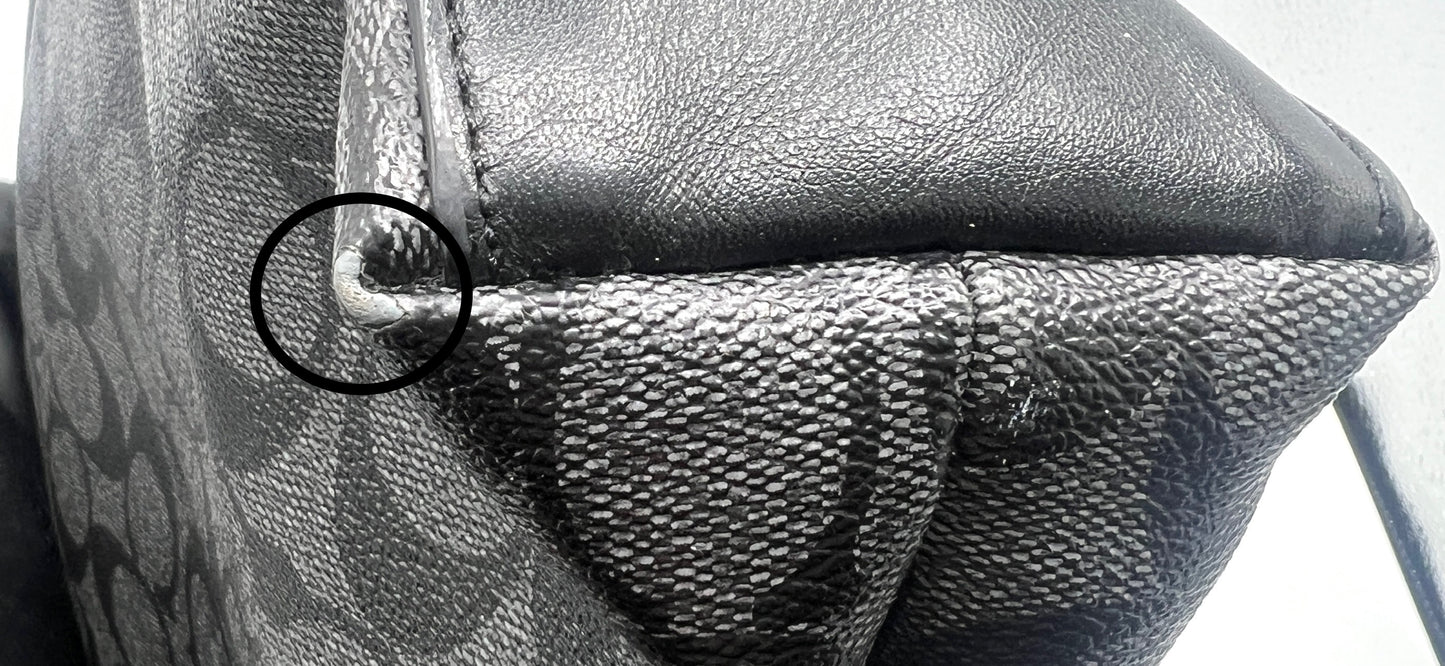 Coach Signature Foldover Tote