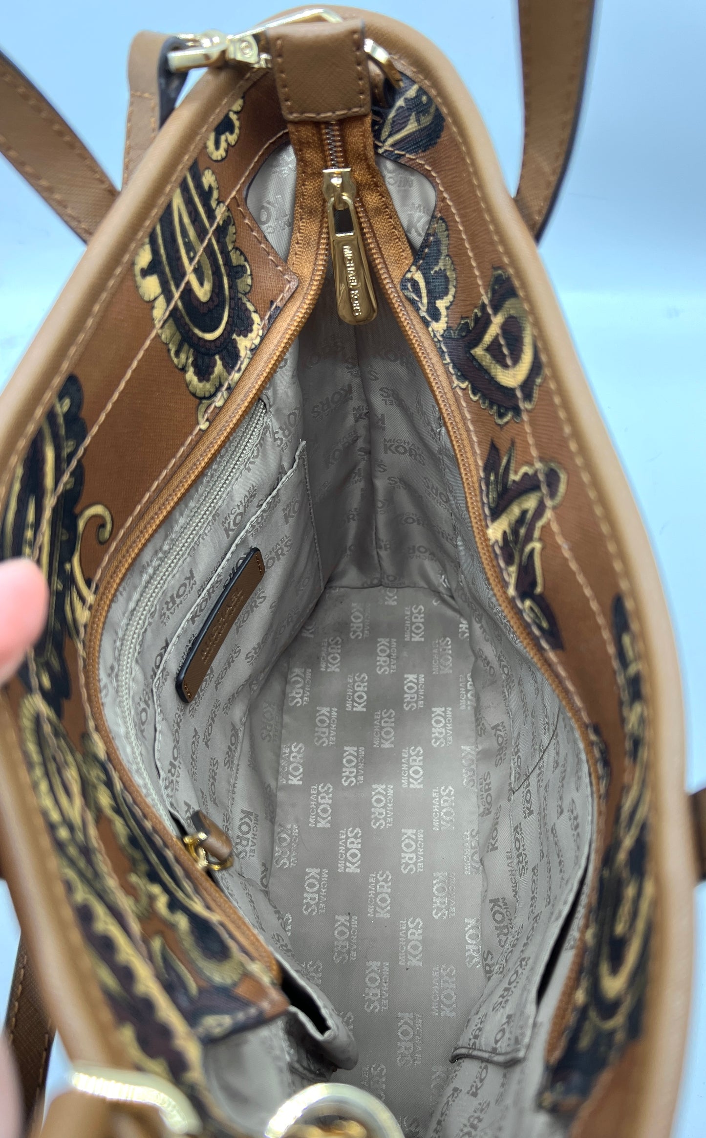 Michael Kors Emry Paisley Print Tote