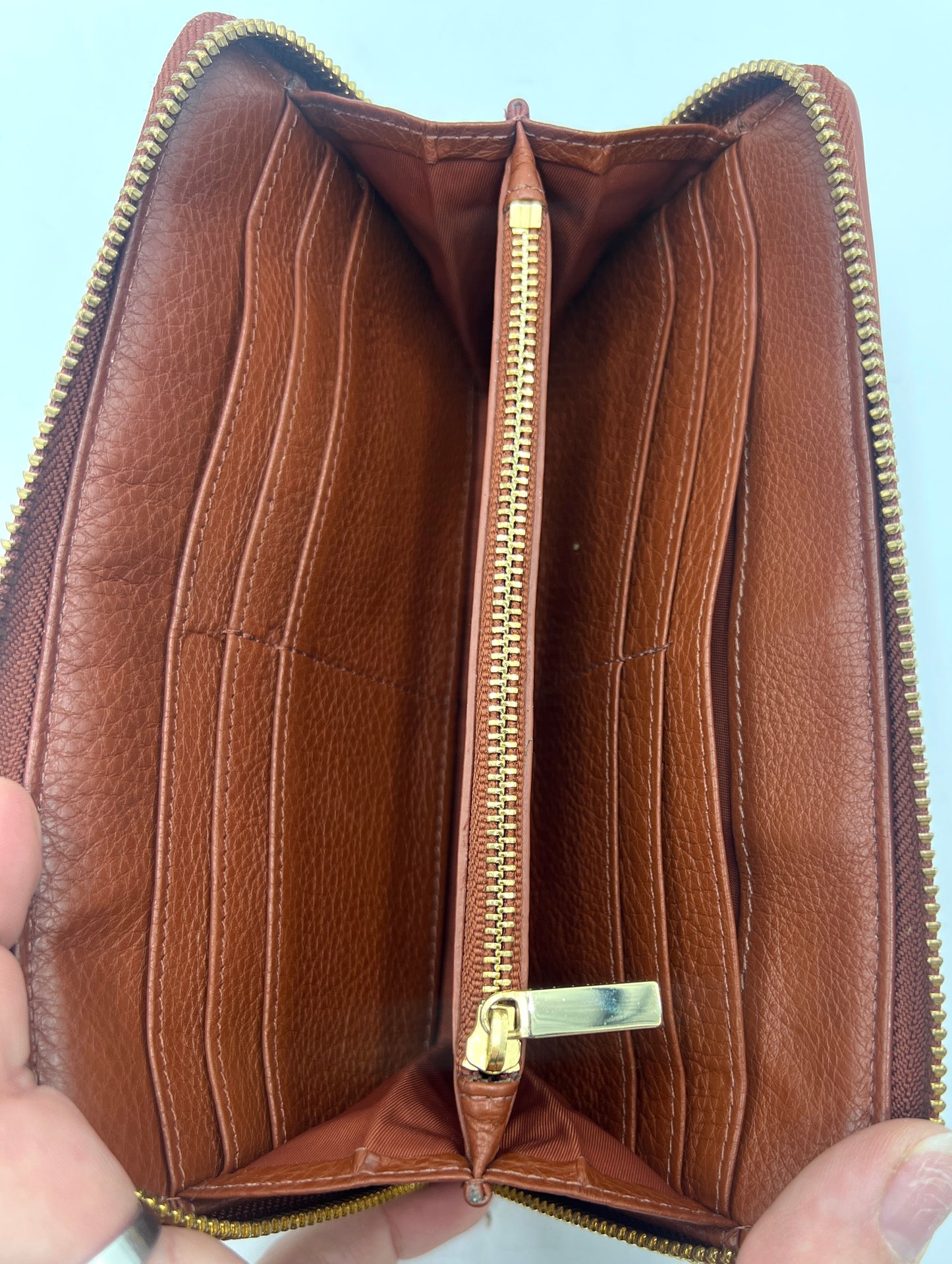 Tory Burch Clay Zip Continental Wallet