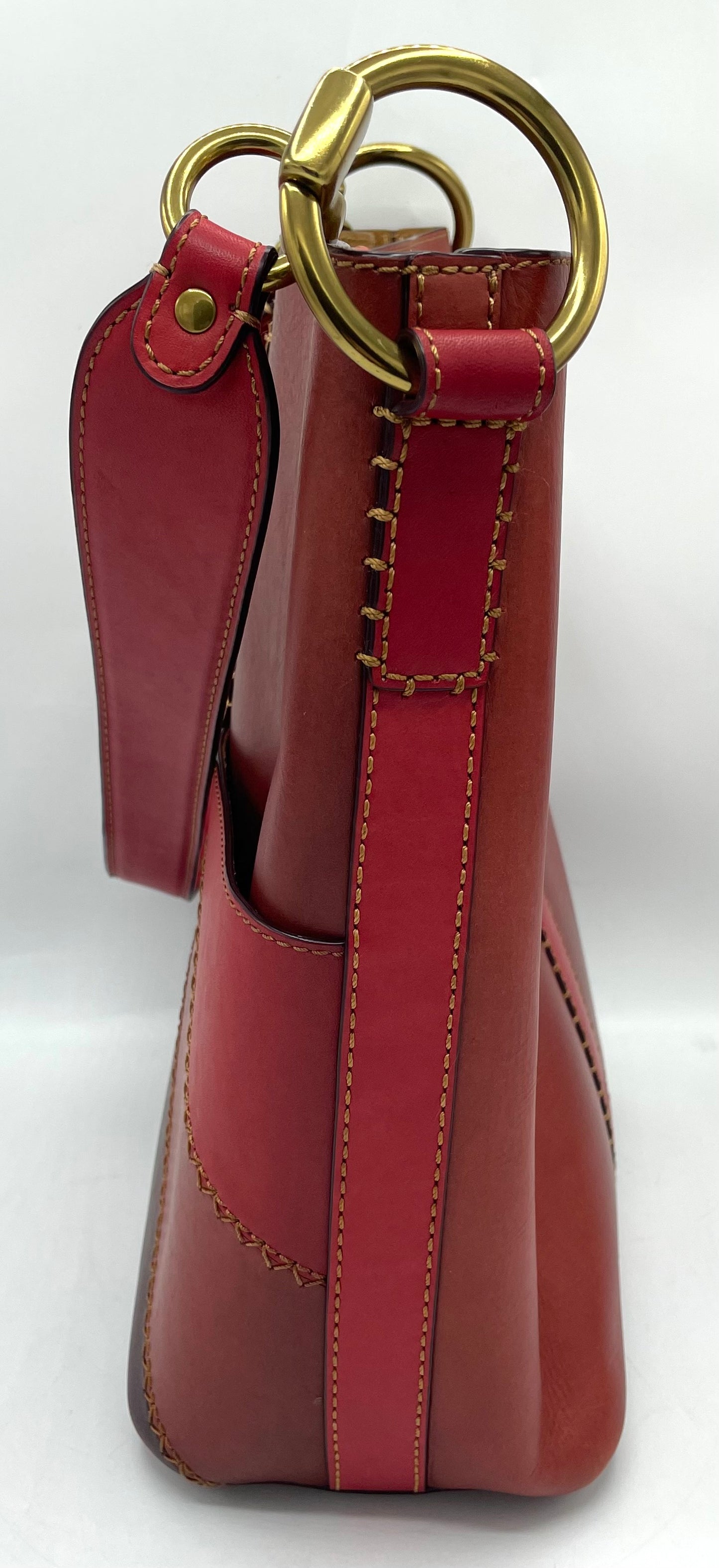 Frye Ilana Color Block Bucket Hobo