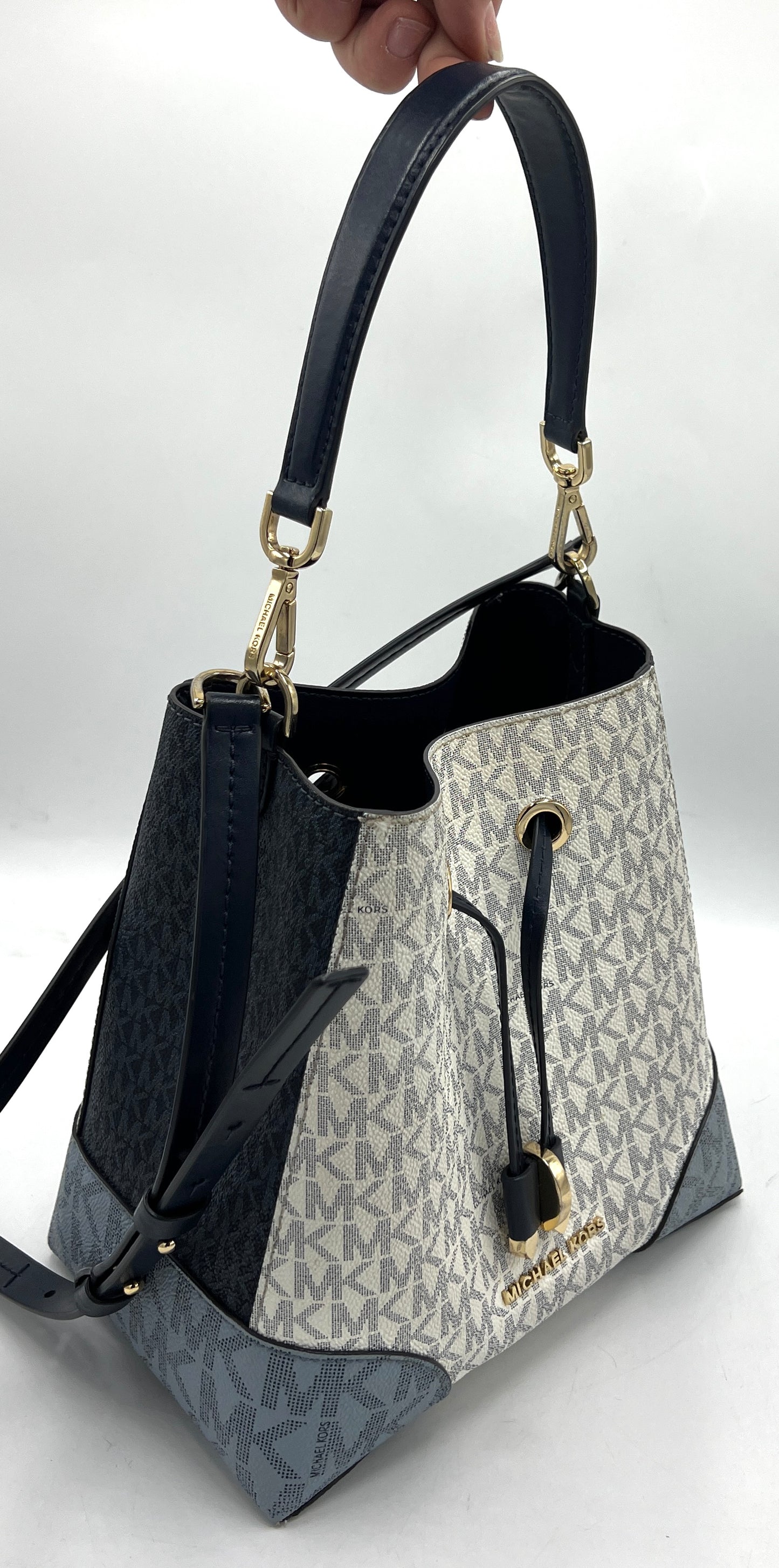 Michael Kors Mercer Gallery Extra Small Color Block Crossbody