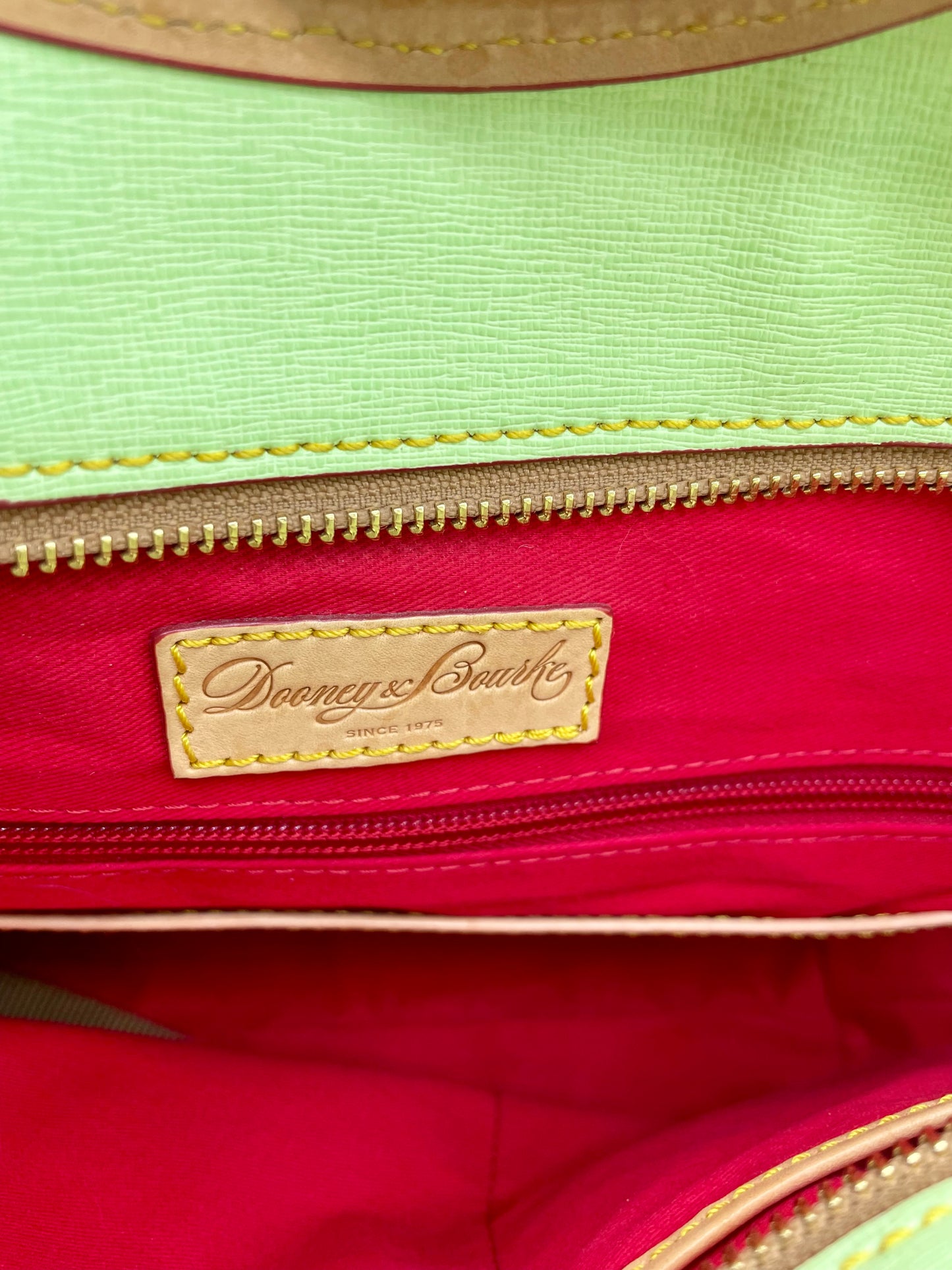 Dooney & Bourke Maddie Tote – Saffiano Leather in Bright Green