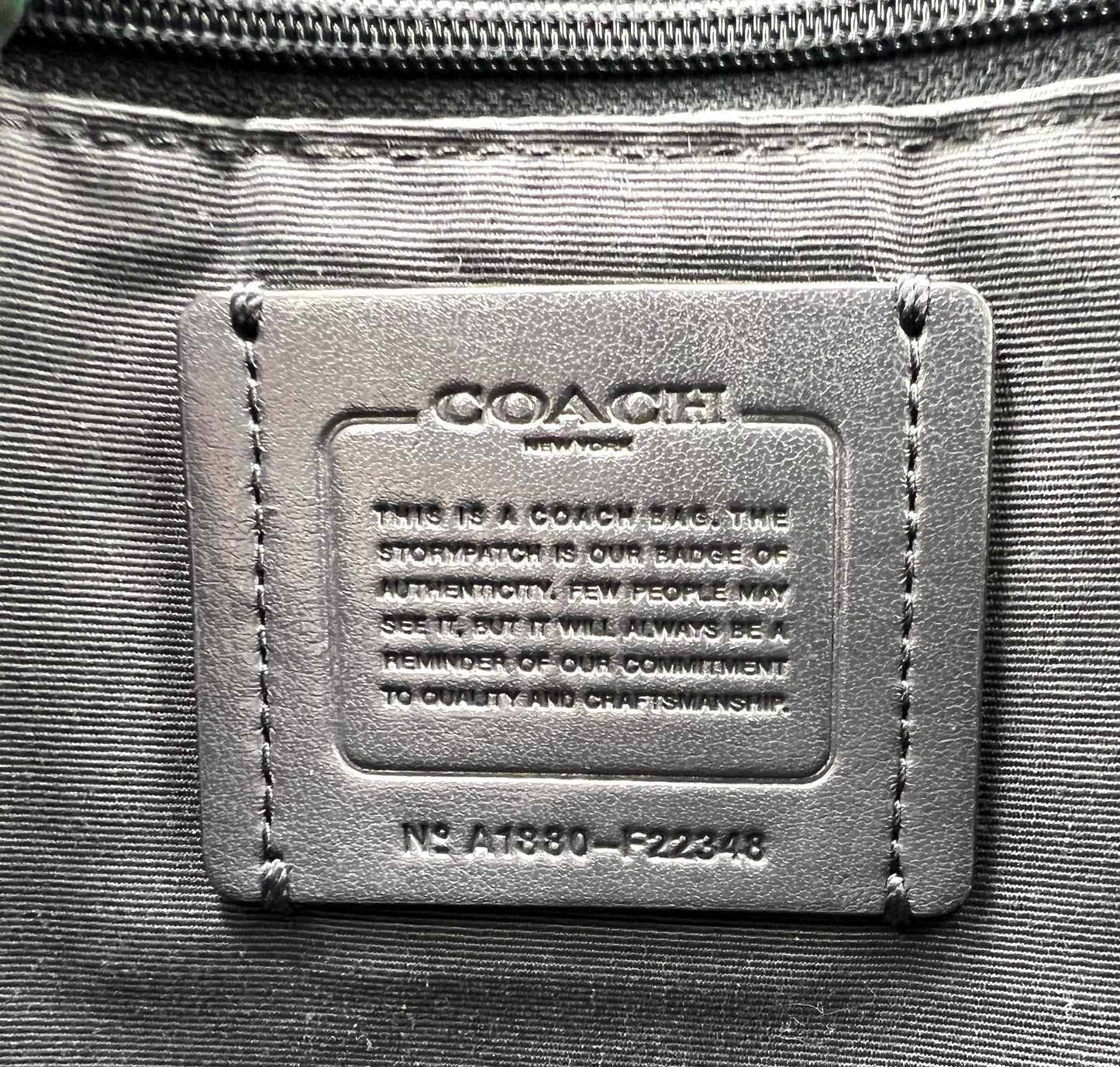 Coach Faye Satchel