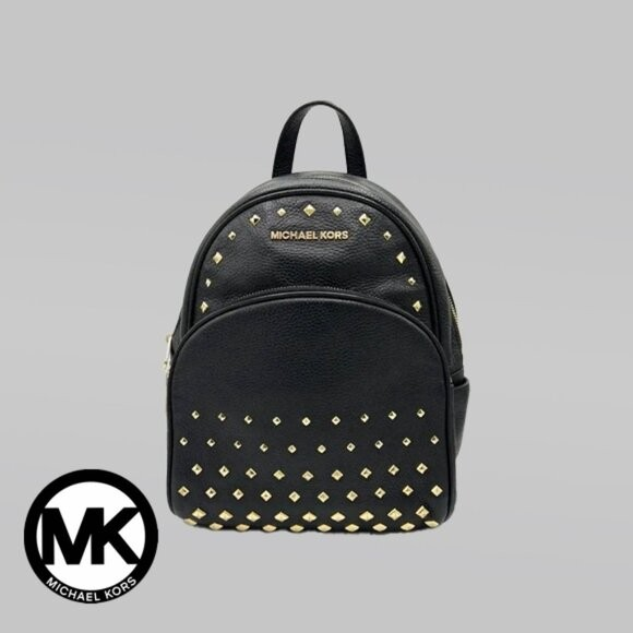Michael Kors Abbey Medium Studded Backpack – KismetMags Michael Kors Abbey Medium Studded Backpack – KismetMags