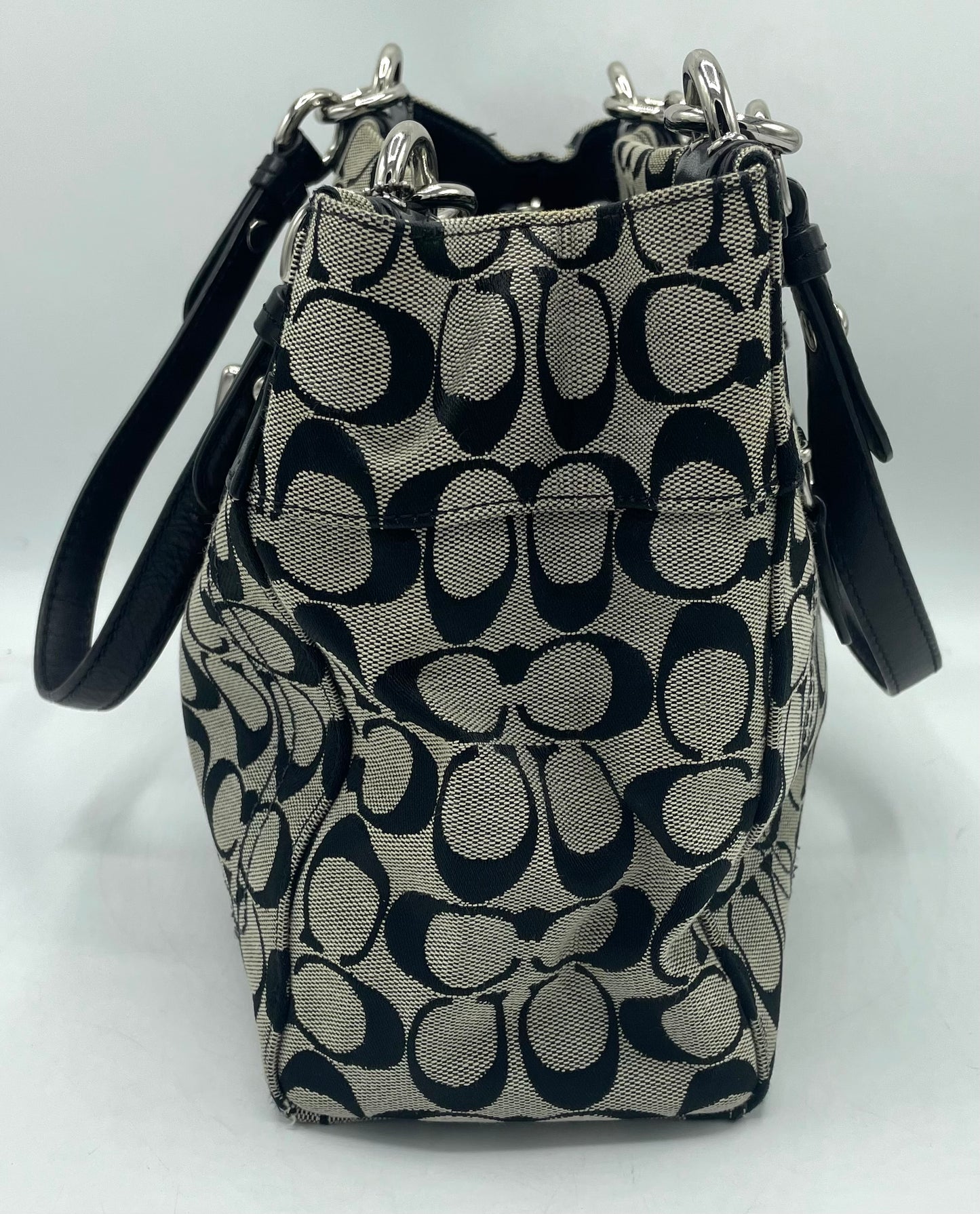 Coach Signature Penelope Carryall Tote