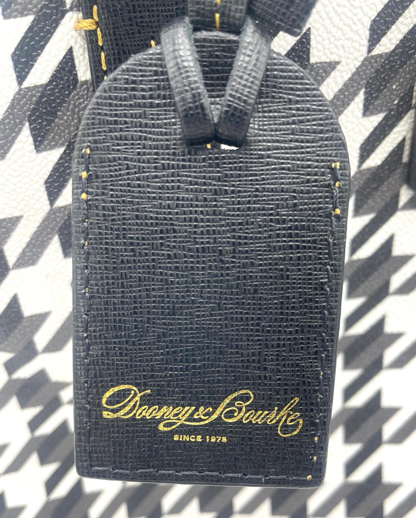 Dooney & Bourke Houndstooth Tote